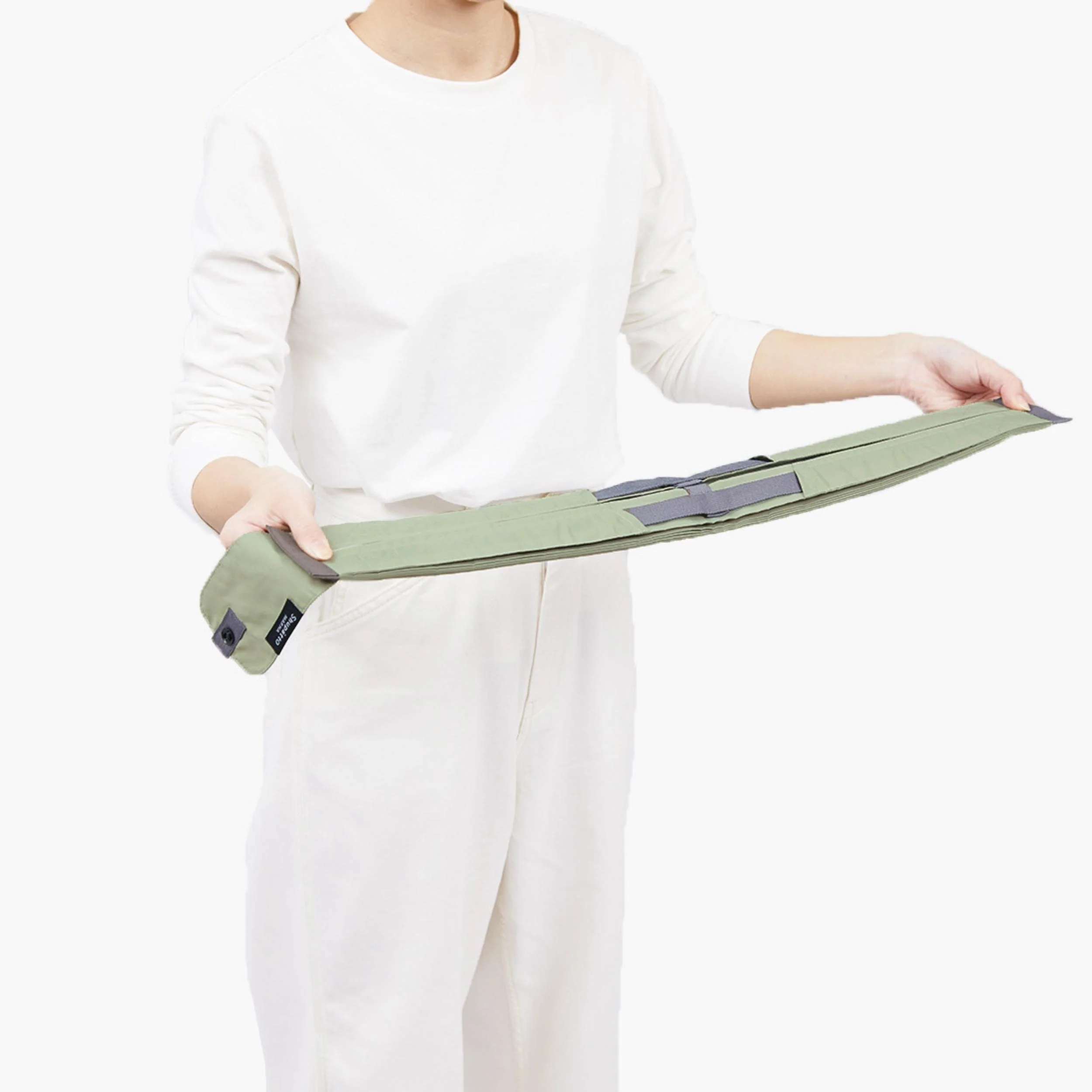 Shupatto Compact Medium - Mori (Sage Green) - Image 4