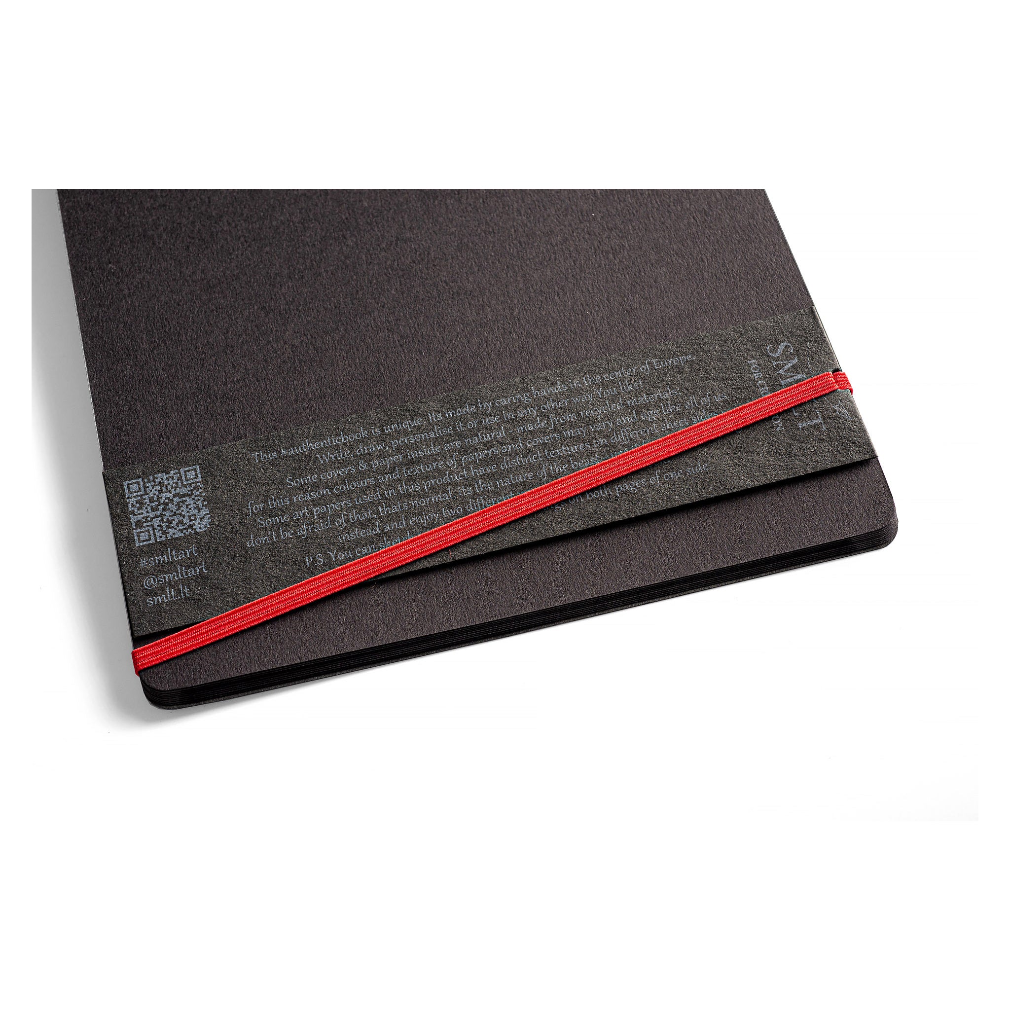 SM•LT #authenticbook Black Sketch Album – 9" x 7" - Image 3