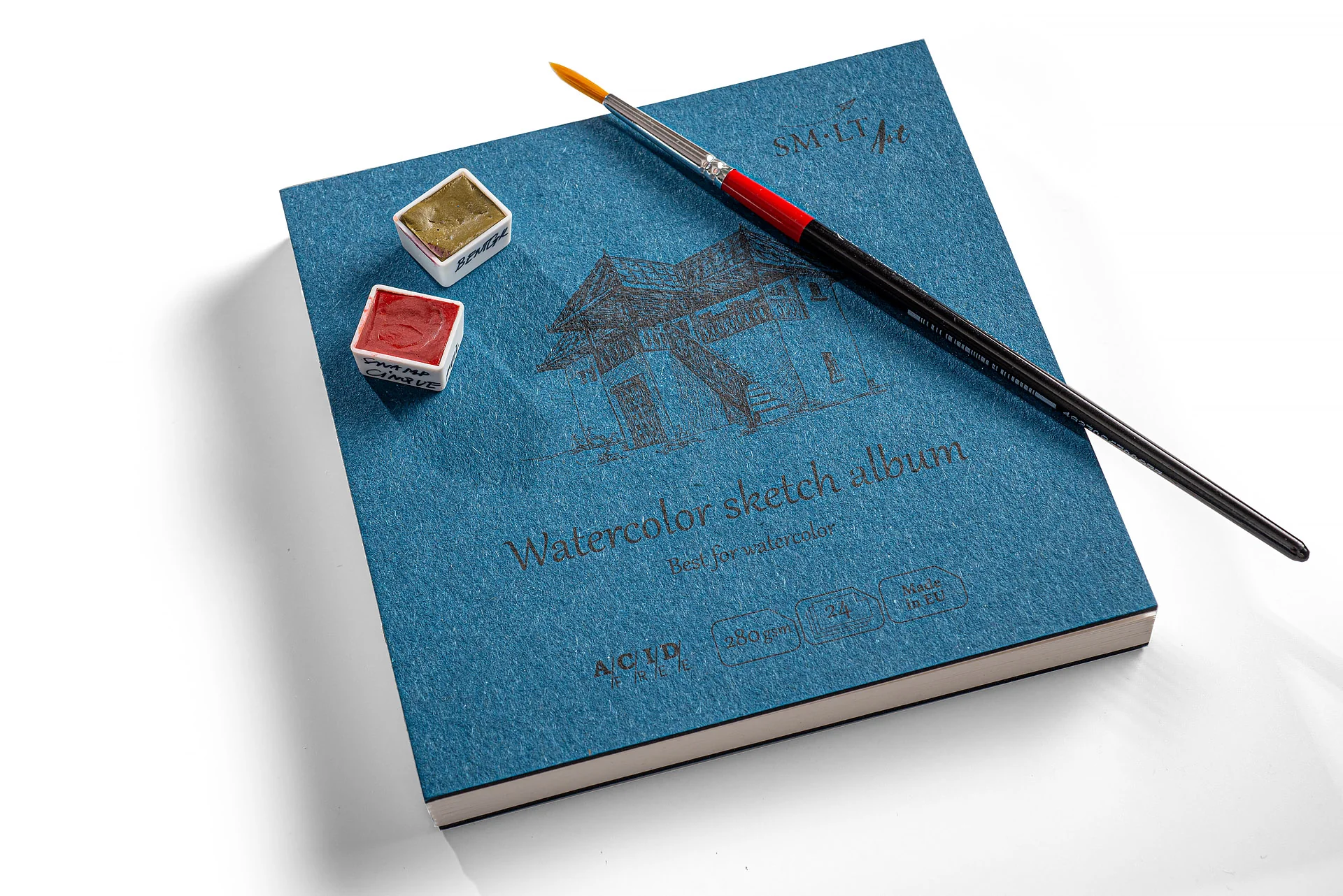 SM•LT Layflat Watercolor Sketch Album – 5.5" x 5.5" - Image 3