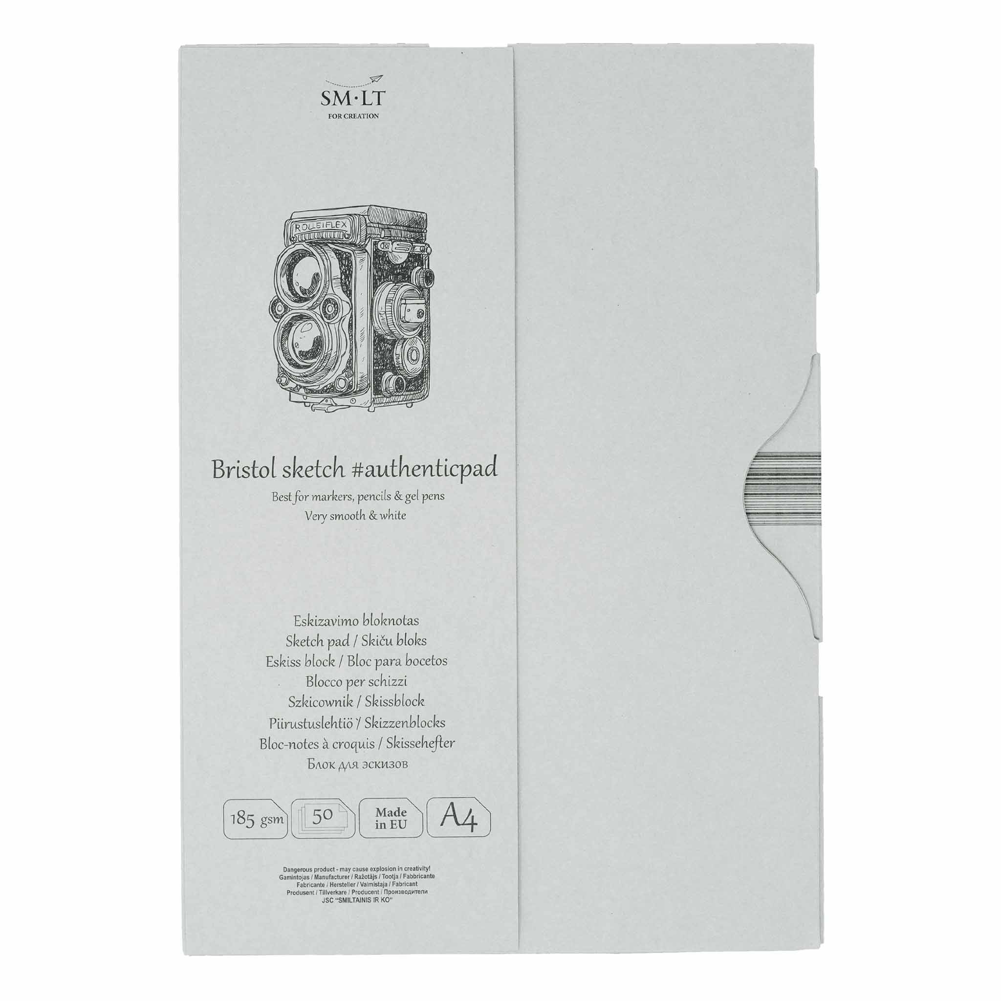 SM•LT #authenticpad in Folder – Bristol Sketch – A4 - Image 2