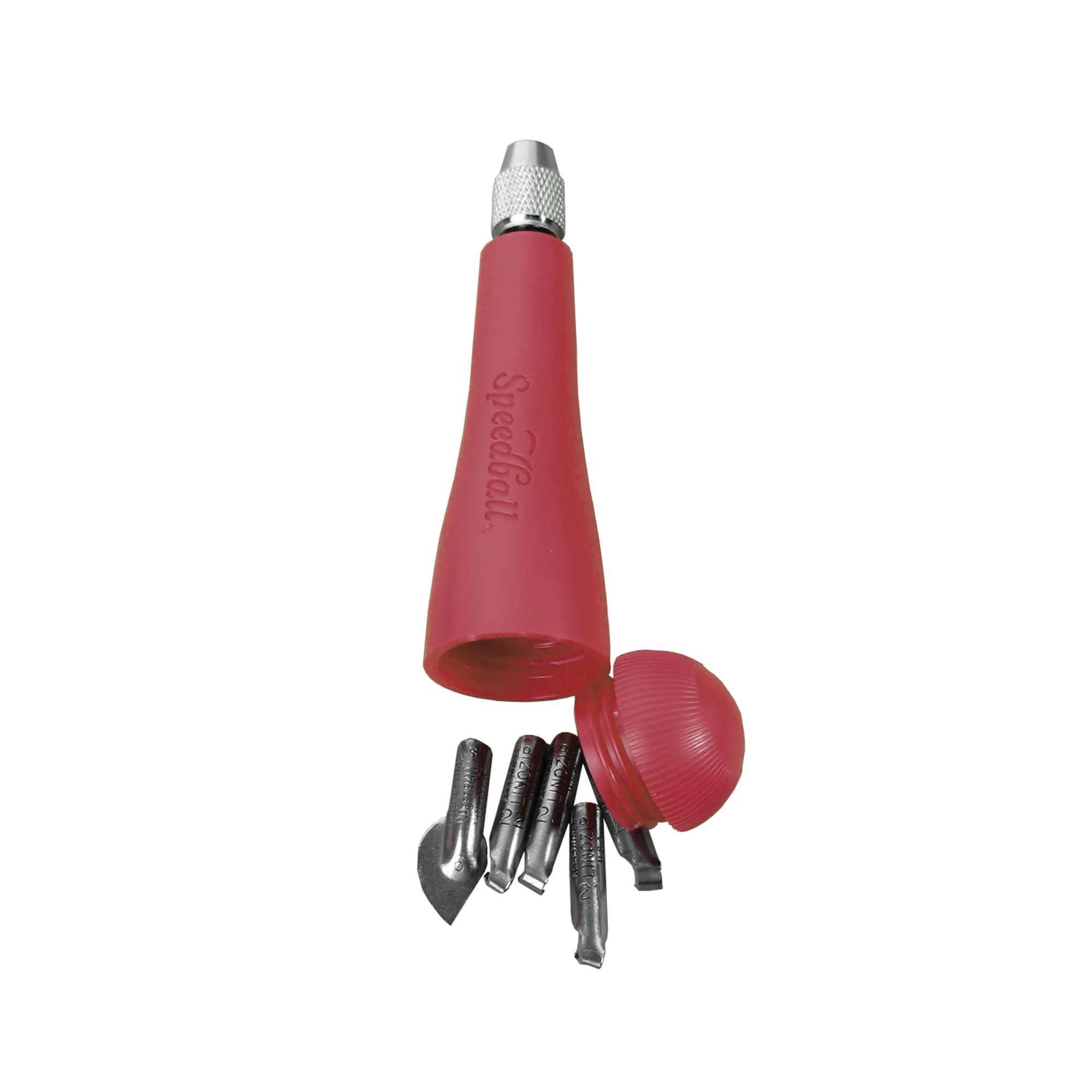 Speedball Lino Cutter Red Handle Set #1 - Set of 6 - Image 2