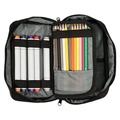 PRAT Start Superior Black Pencil Case