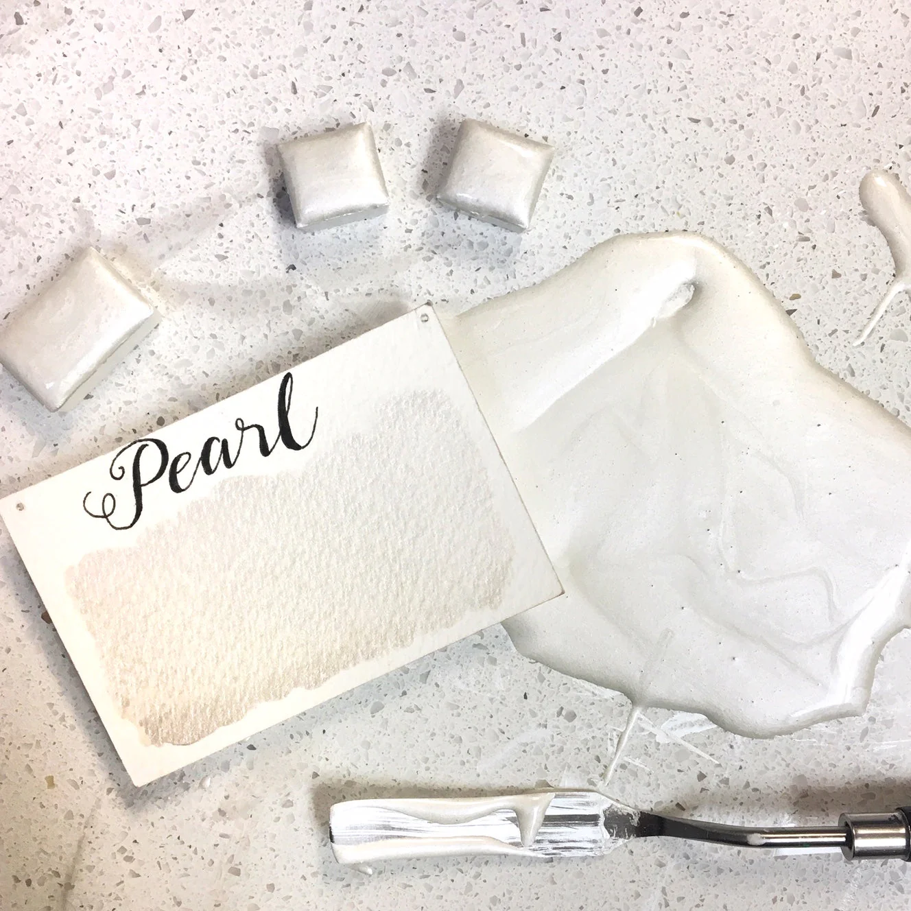 Stoneground Paint Co. Watercolour Half Pans - Pearlescent Colours