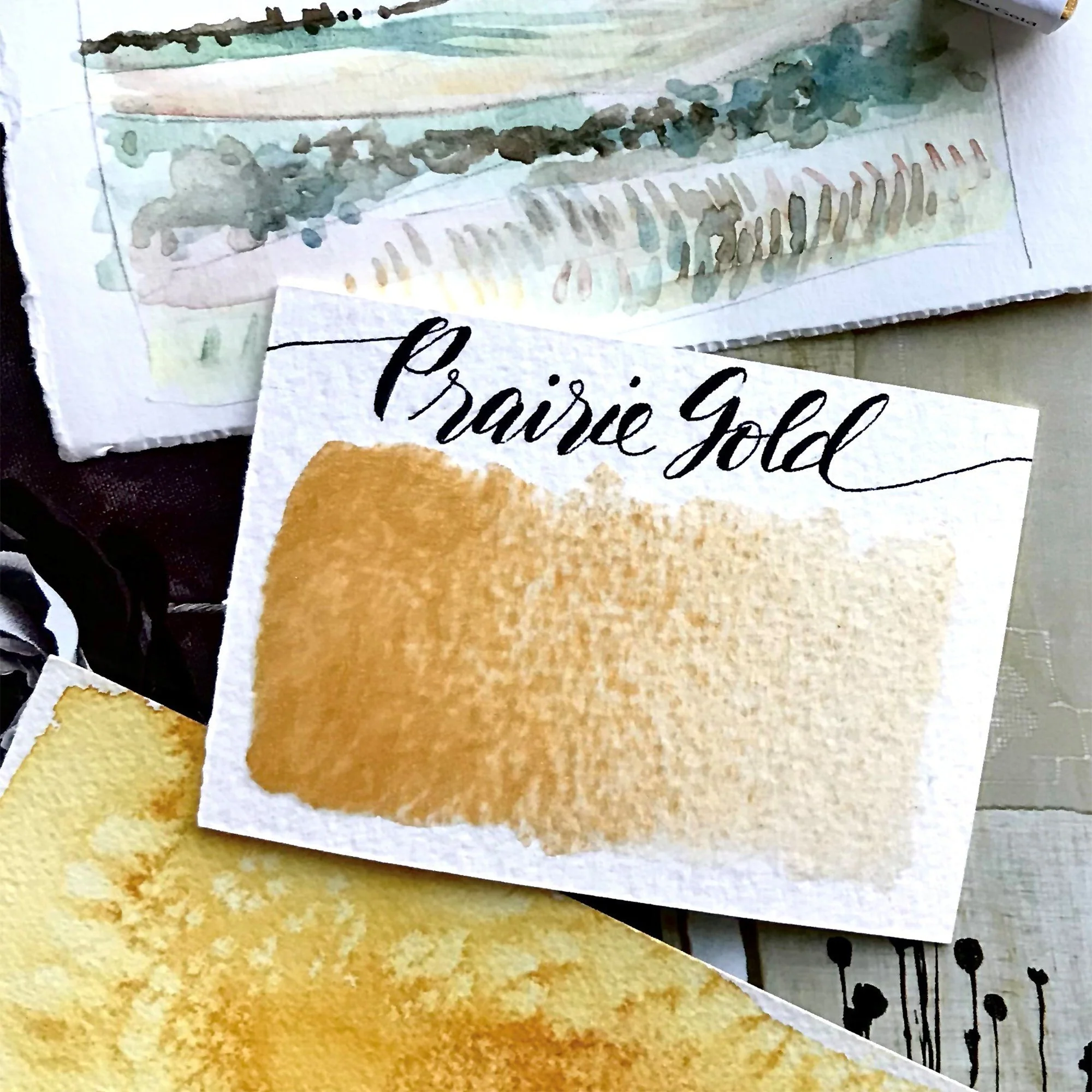 Stoneground Paint Co. Watercolour Half Pans - Pearlescent Colours - Image 15