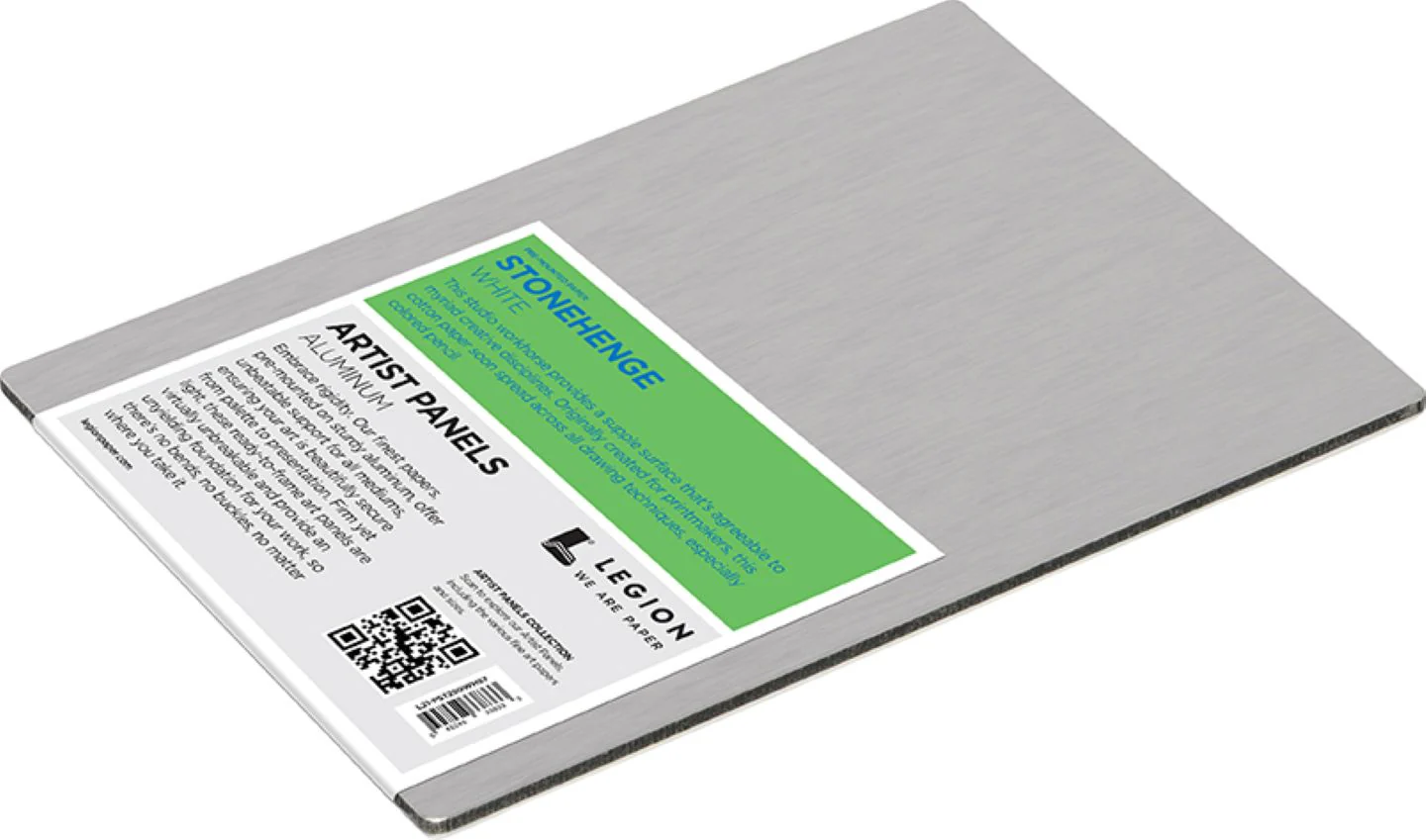 Stonehenge White Aluminum Artist Panels 5" x 7" - Image 3