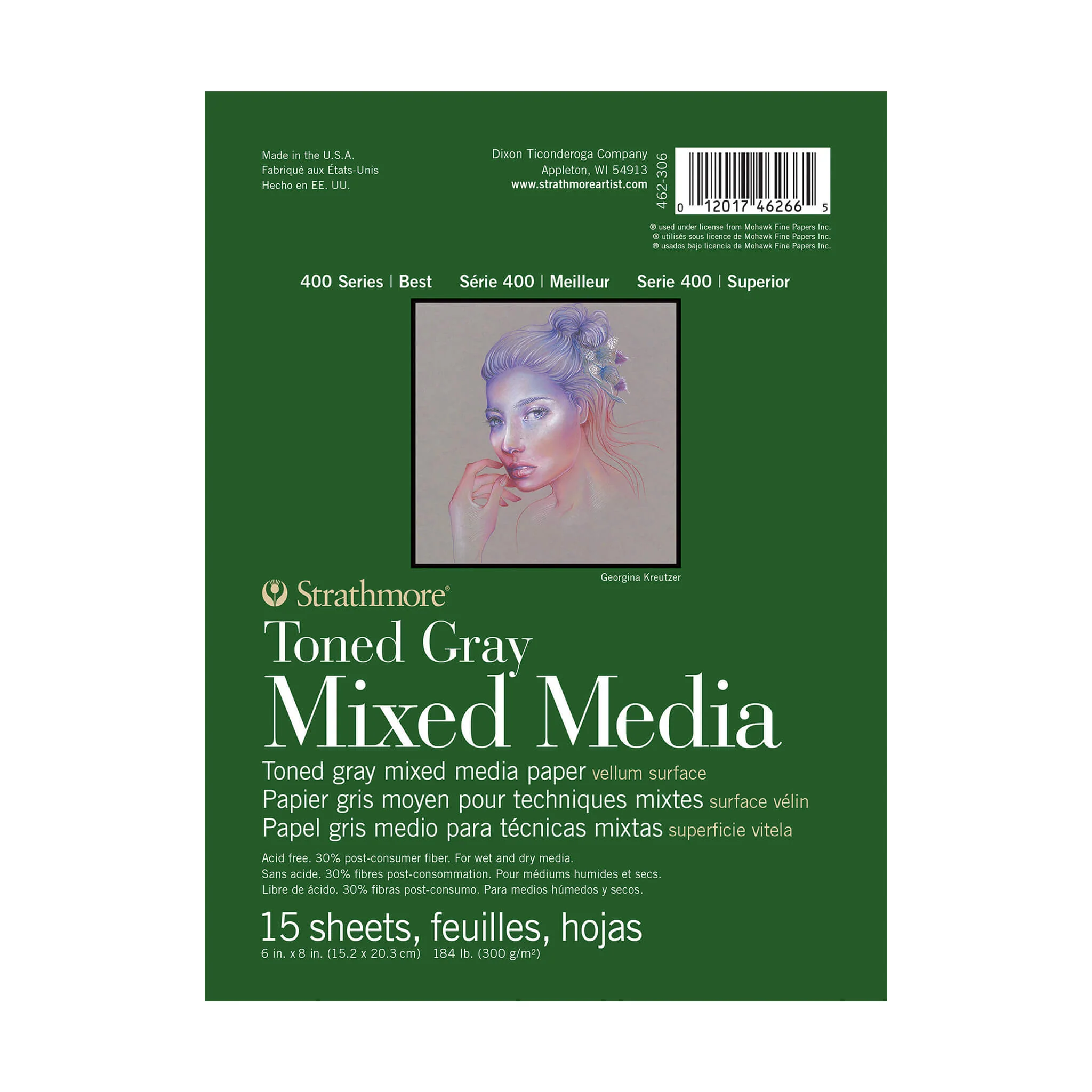 Strathmore 400 Series Toned Mixed Media Paper Pads - Image 4