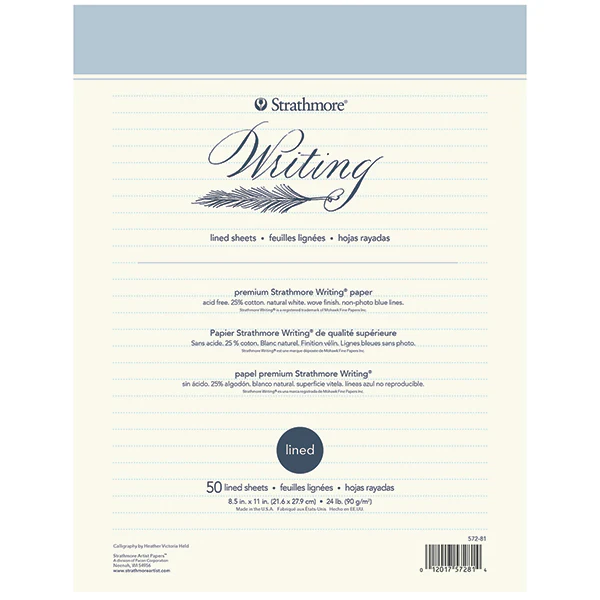 Strathmore 500 Series Writing Pad 8.5" x 11" - Clearance