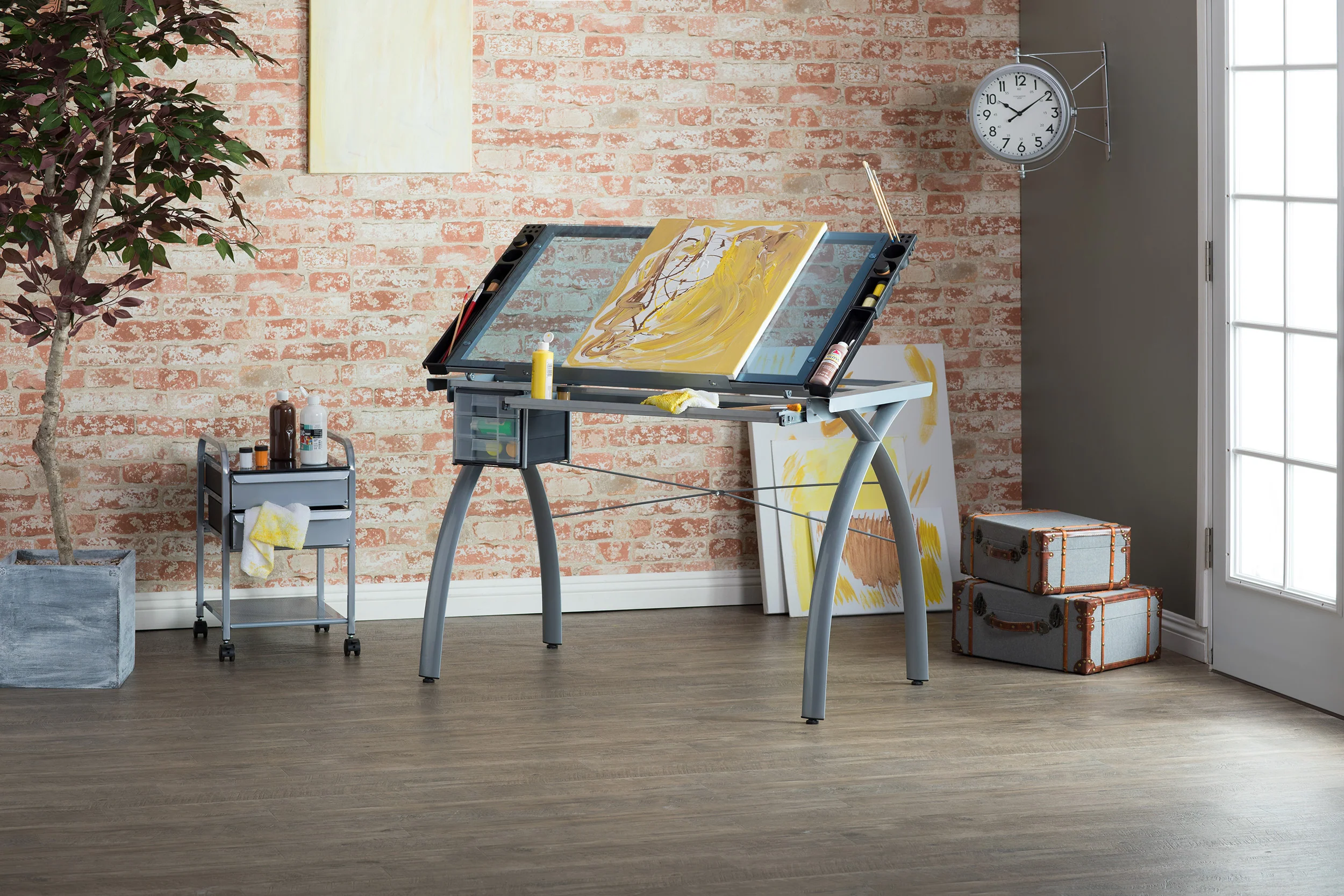 Studio Designs Futura Craft Station Silver - Clearance - Image 11
