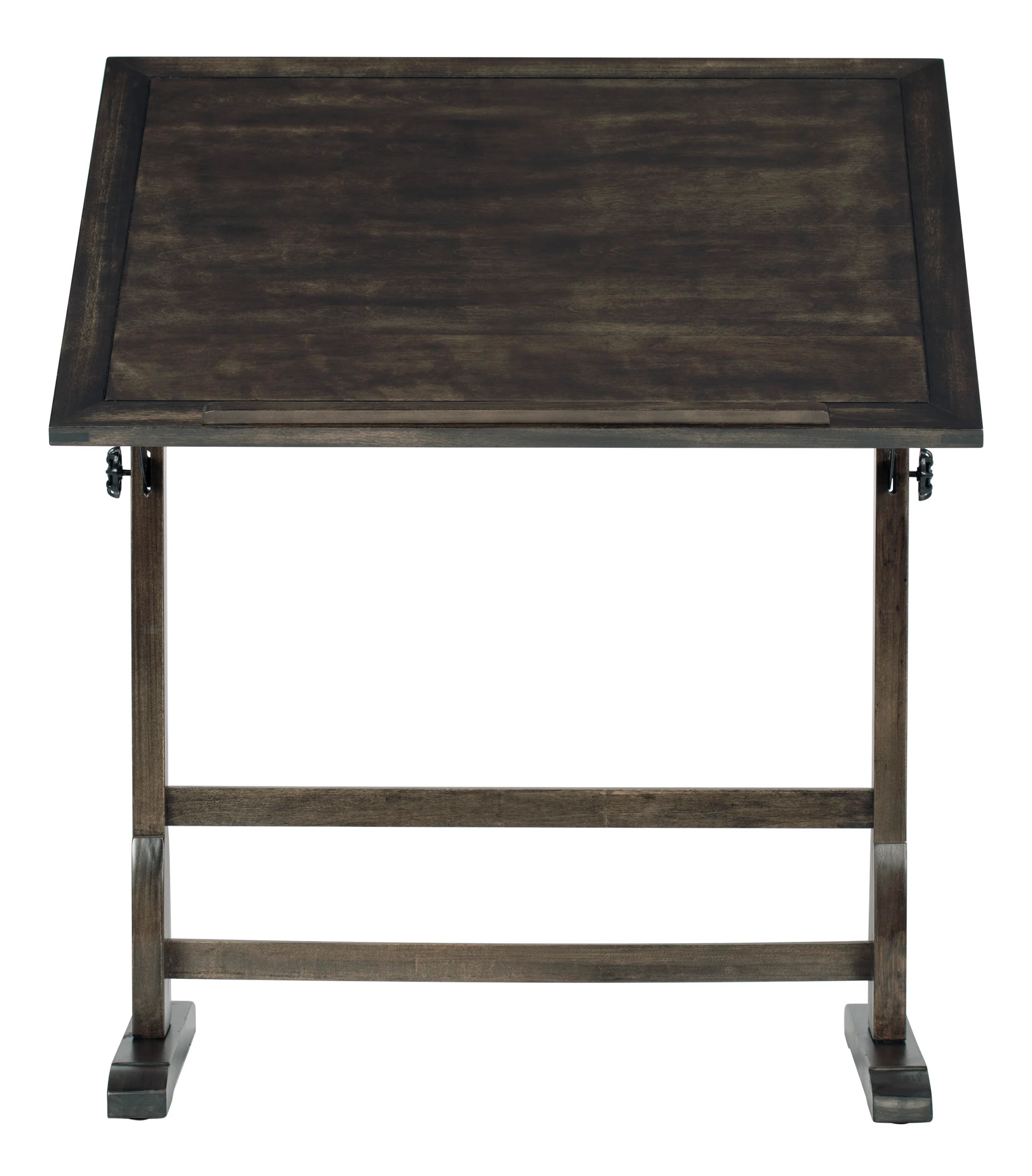 Studio Designs Vintage Wood Drafting Table - Distressed Black 36" x 24" - Image 7