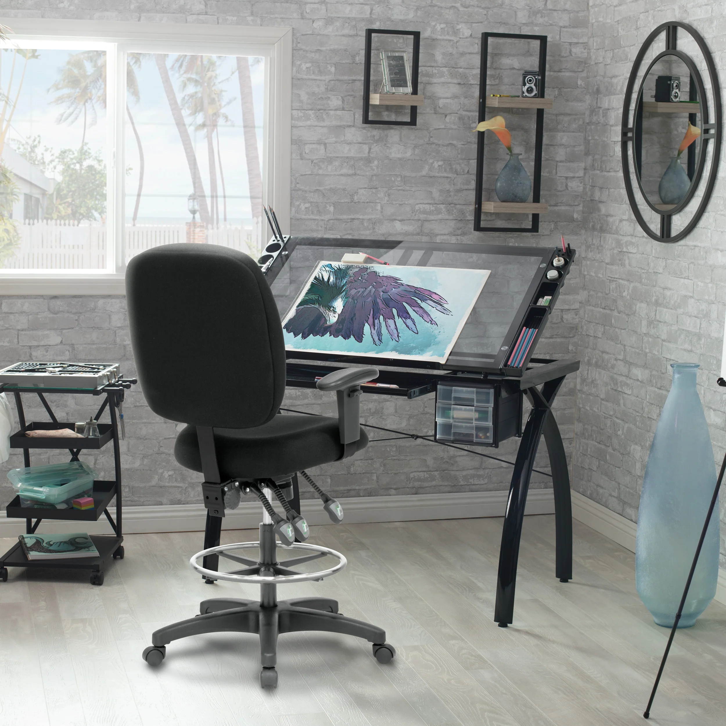 Studio Designs Winslow Drafting Chair (Special Order) - Image 7