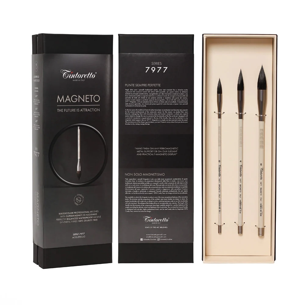 Tintoretto Magneto Watercolour Brushes - Image 13