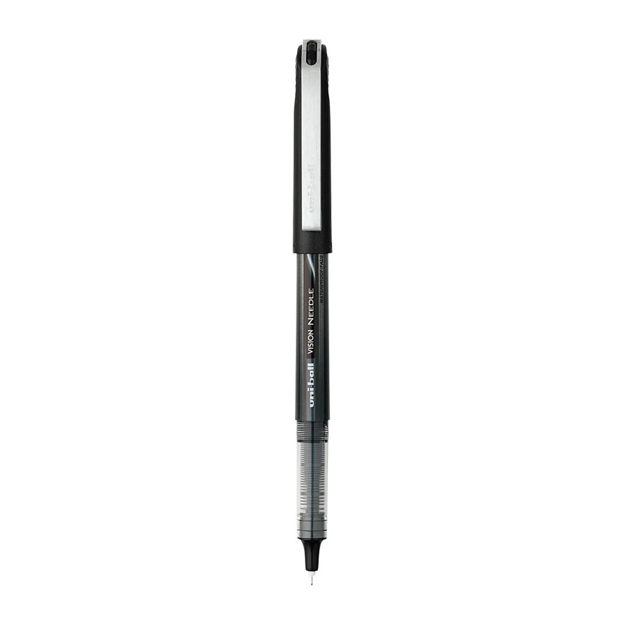 Uni-ball Vision Needle Rollerball Pens - Black - Image 3