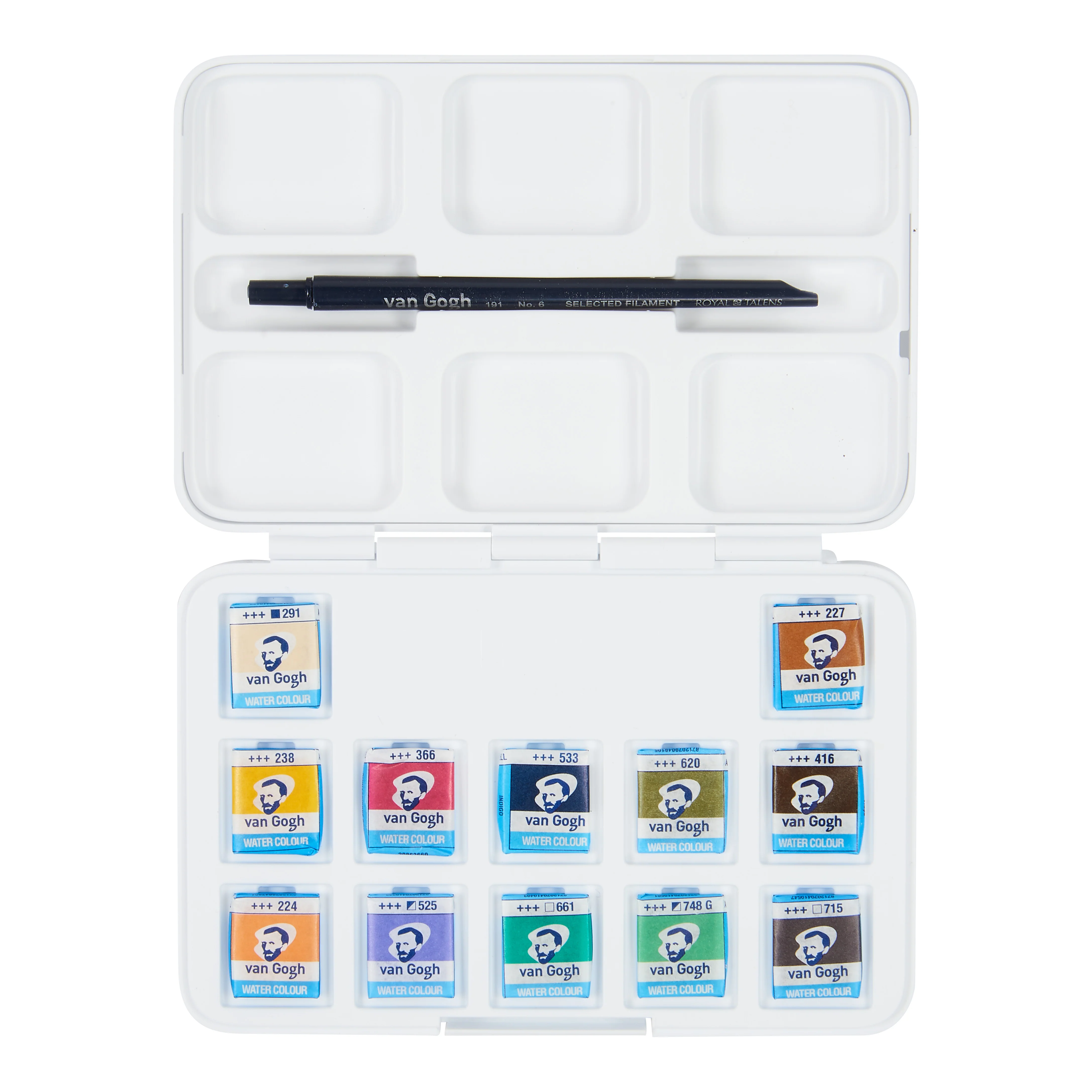 van Gogh Water Colour Pocket Box Muted Colours Set of 12 - Image 2