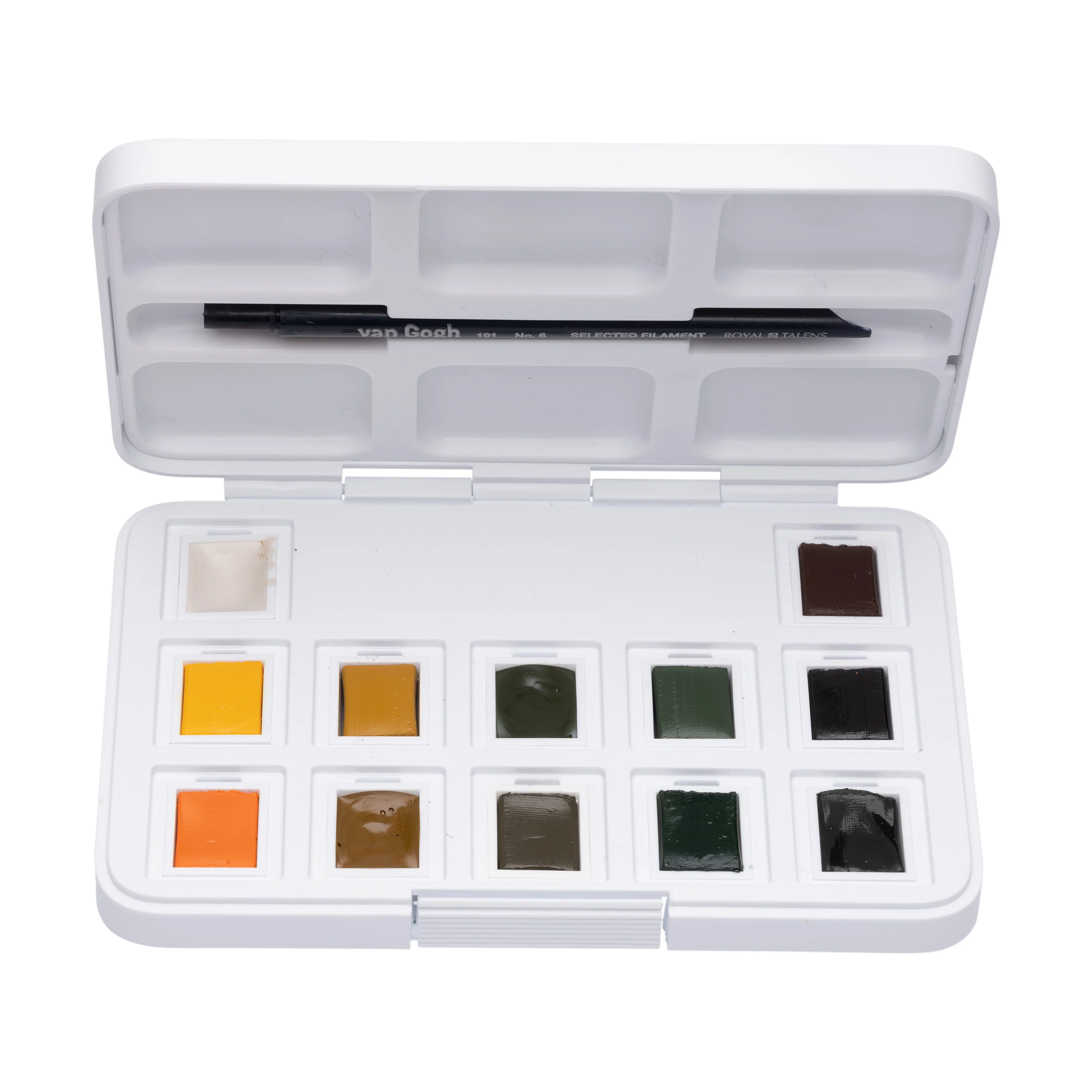 van Gogh Water Colour Pocket Box Shades of Nature Set of 12 - Image 2