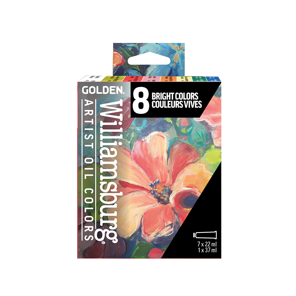 Williamsburg Oils - Bright Colors Set of 7 x 22ml & 1 x 37ml - Image 4