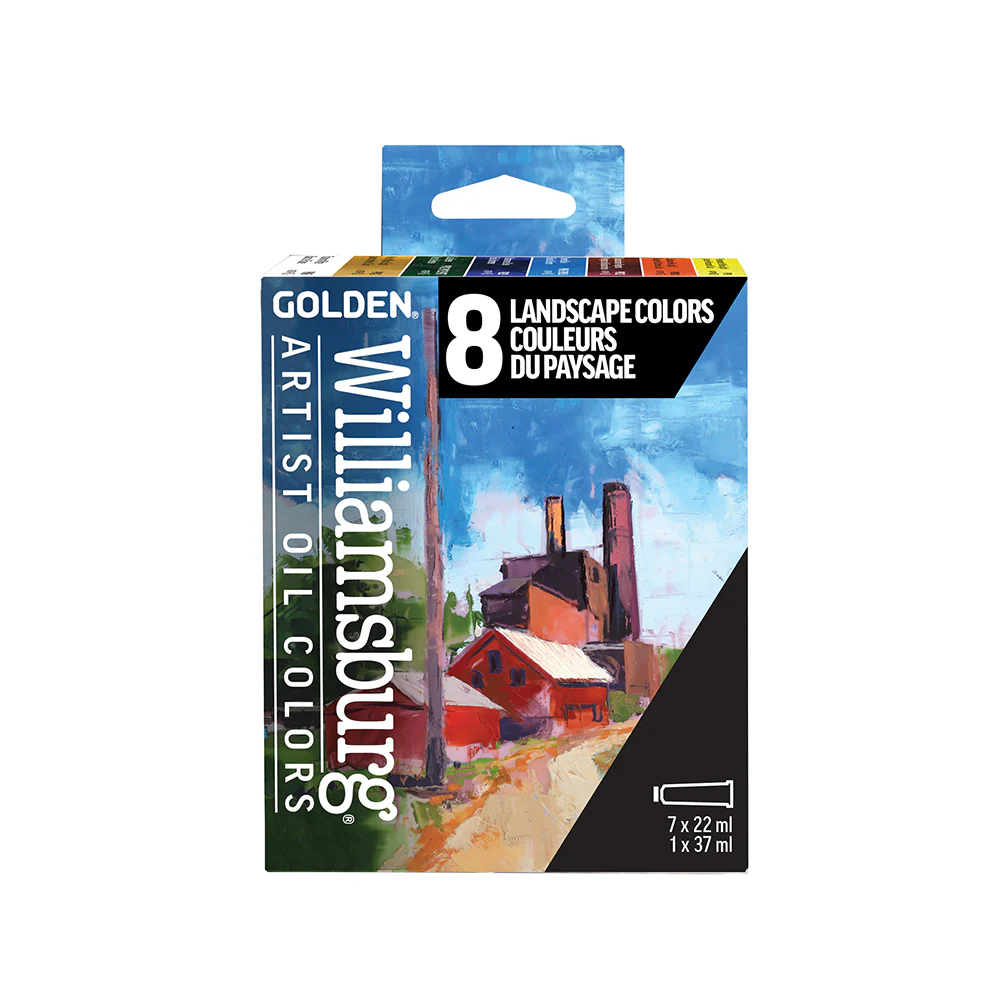 Williamsburg Oils - Landscape Colors Set of 7 x 22ml & 1 x 37ml - Image 2