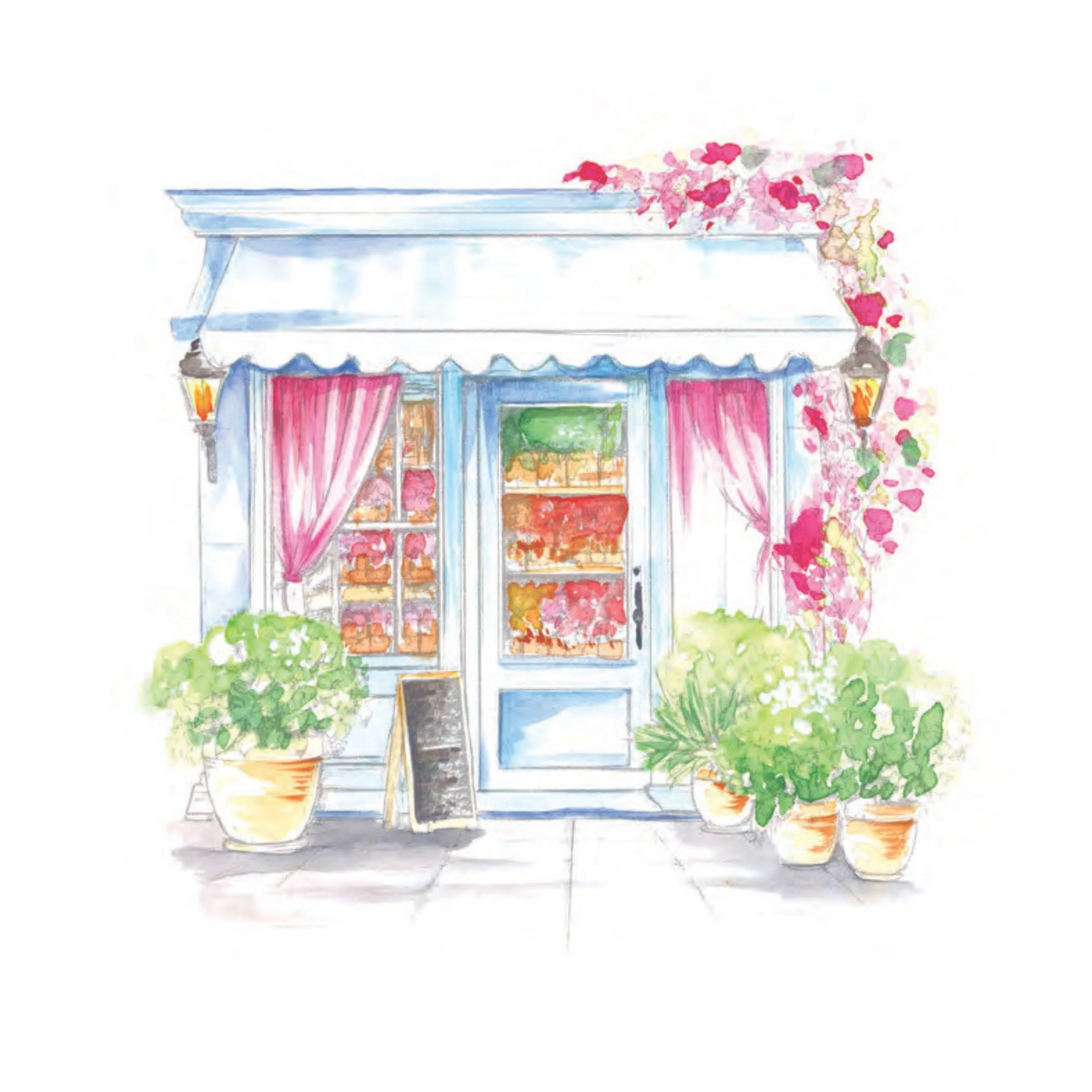Willow Wolfe Watercolor Workbook - Cozy Cafes - Image 8