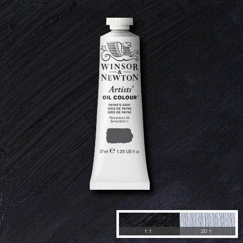 Winsor & Newton Artists' Oil Colours - Black or Grey or Blue - Image 45