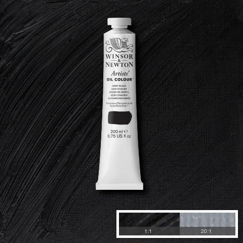 Winsor & Newton Artists' Oil Colours - Black or Grey or Blue - Image 47