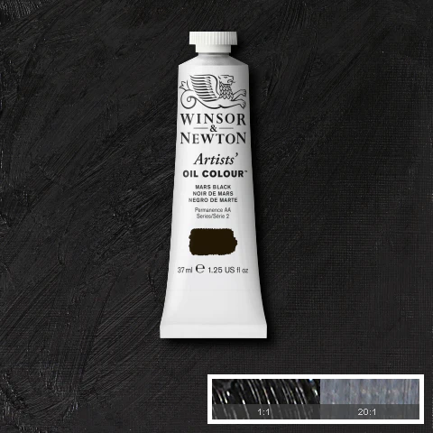 Winsor & Newton Artists' Oil Colours - Black or Grey or Blue - Image 48