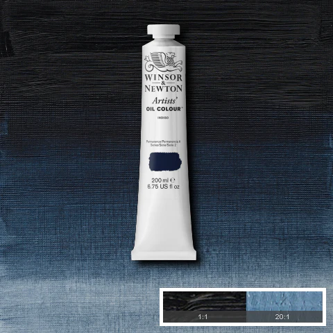 Winsor & Newton Artists' Oil Colours - Black or Grey or Blue - Image 52