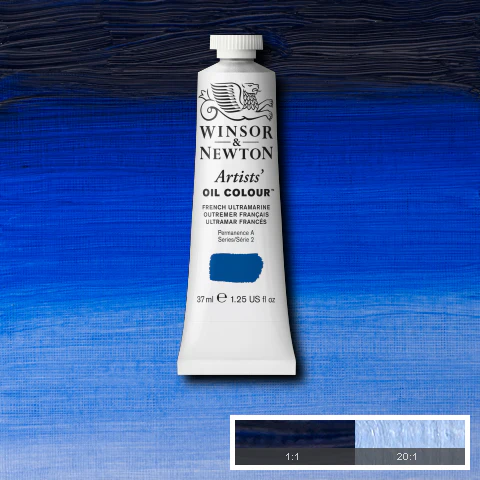 Winsor & Newton Artists' Oil Colours - Black or Grey or Blue - Image 59