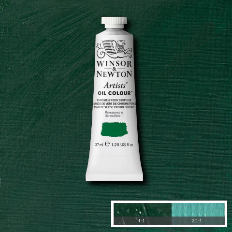 Winsor & Newton Artists' Oil Colours - Brown or Green - Image 68