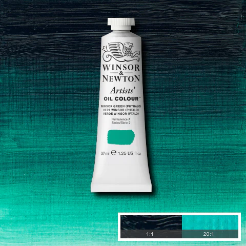 Winsor & Newton Artists' Oil Colours - Brown or Green - Image 76