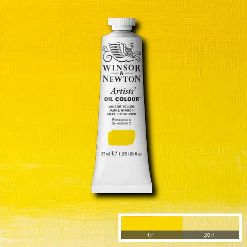 Winsor & Newton Artists' Oil Colours - Yellow - Image 22