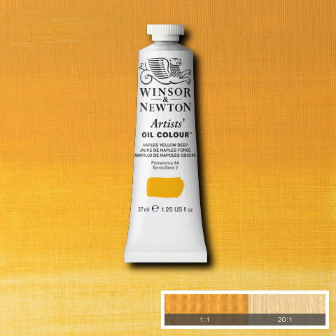 Winsor & Newton Artists' Oil Colours - Yellow - Image 6