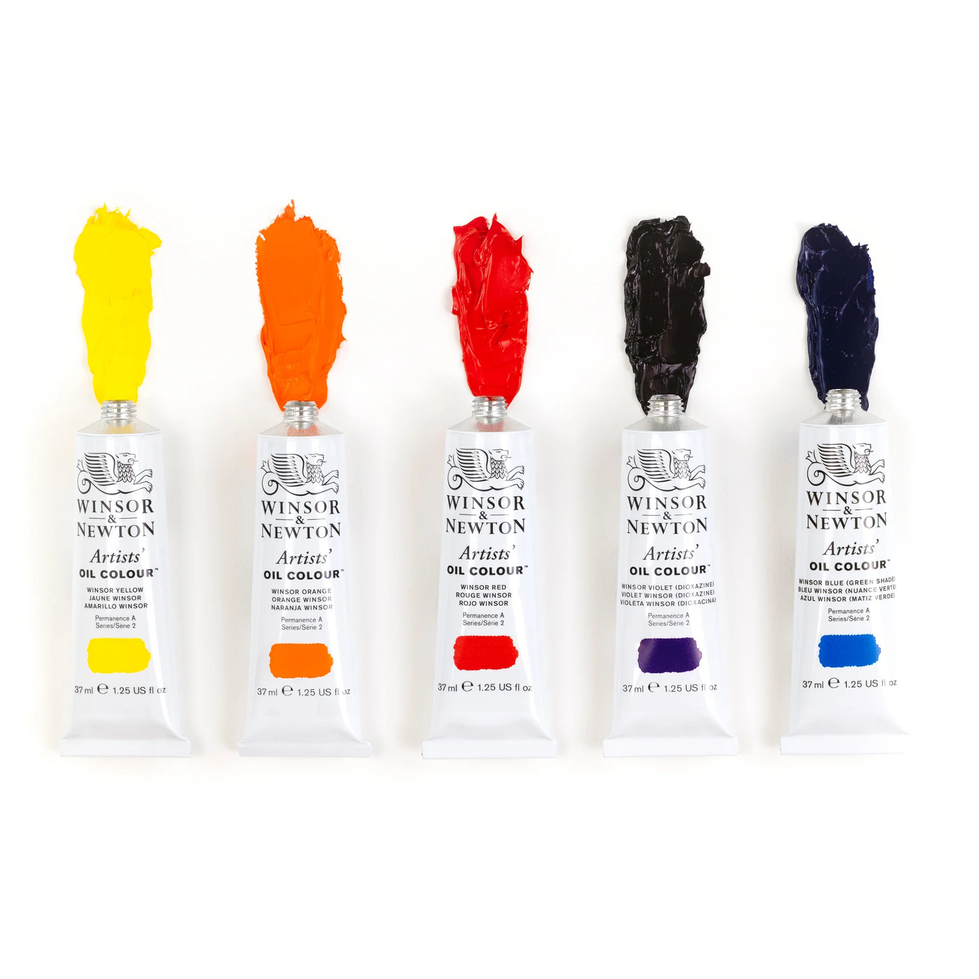 Winsor & Newton Artists' Oil Colours - Winsor Set of 5 - Image 3