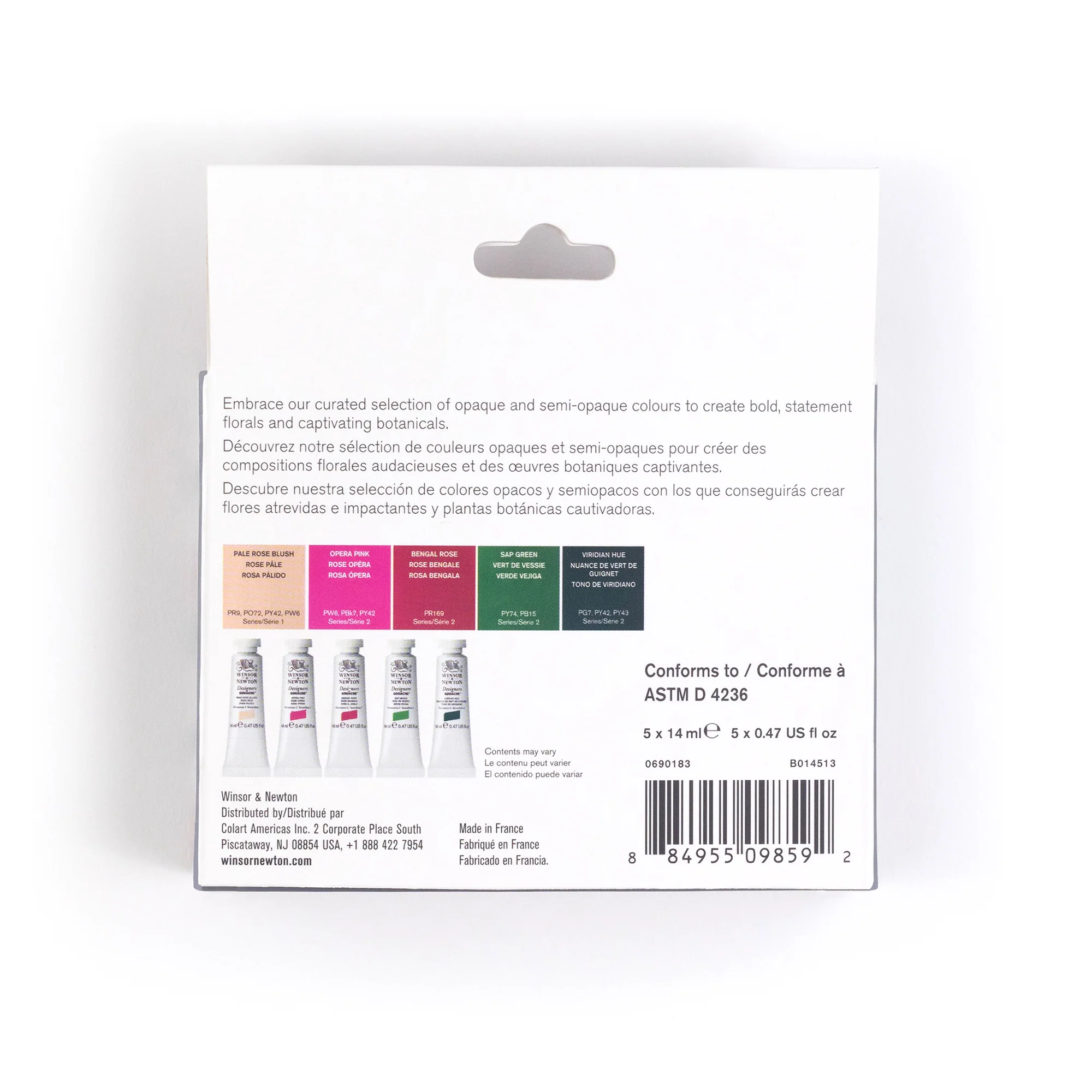 Winsor & Newton Designers Gouache Botanical Set of 5 - Image 4
