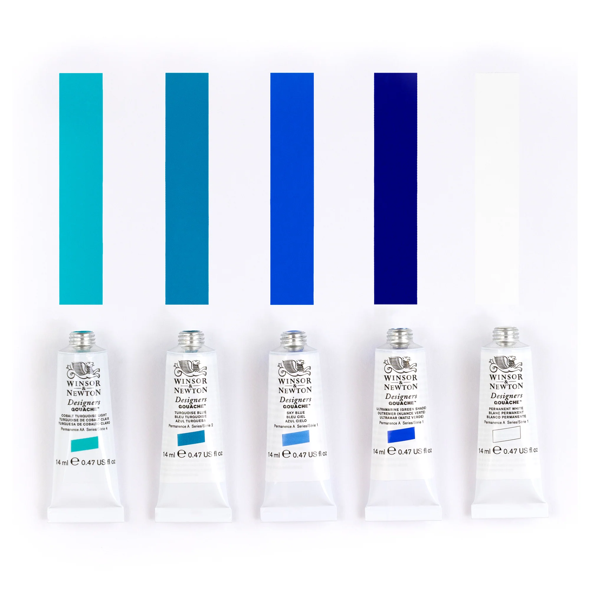 Winsor & Newton Designers Gouache Seascape Set of 5 - Image 3