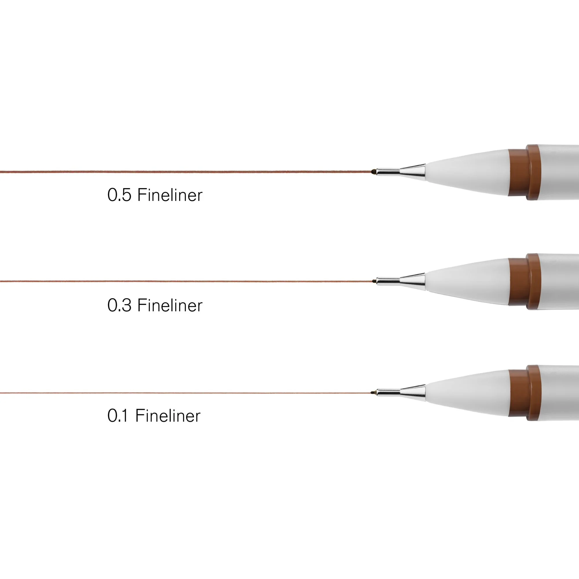 Winsor & Newton Fineliner Pens - Sepia - Image 5