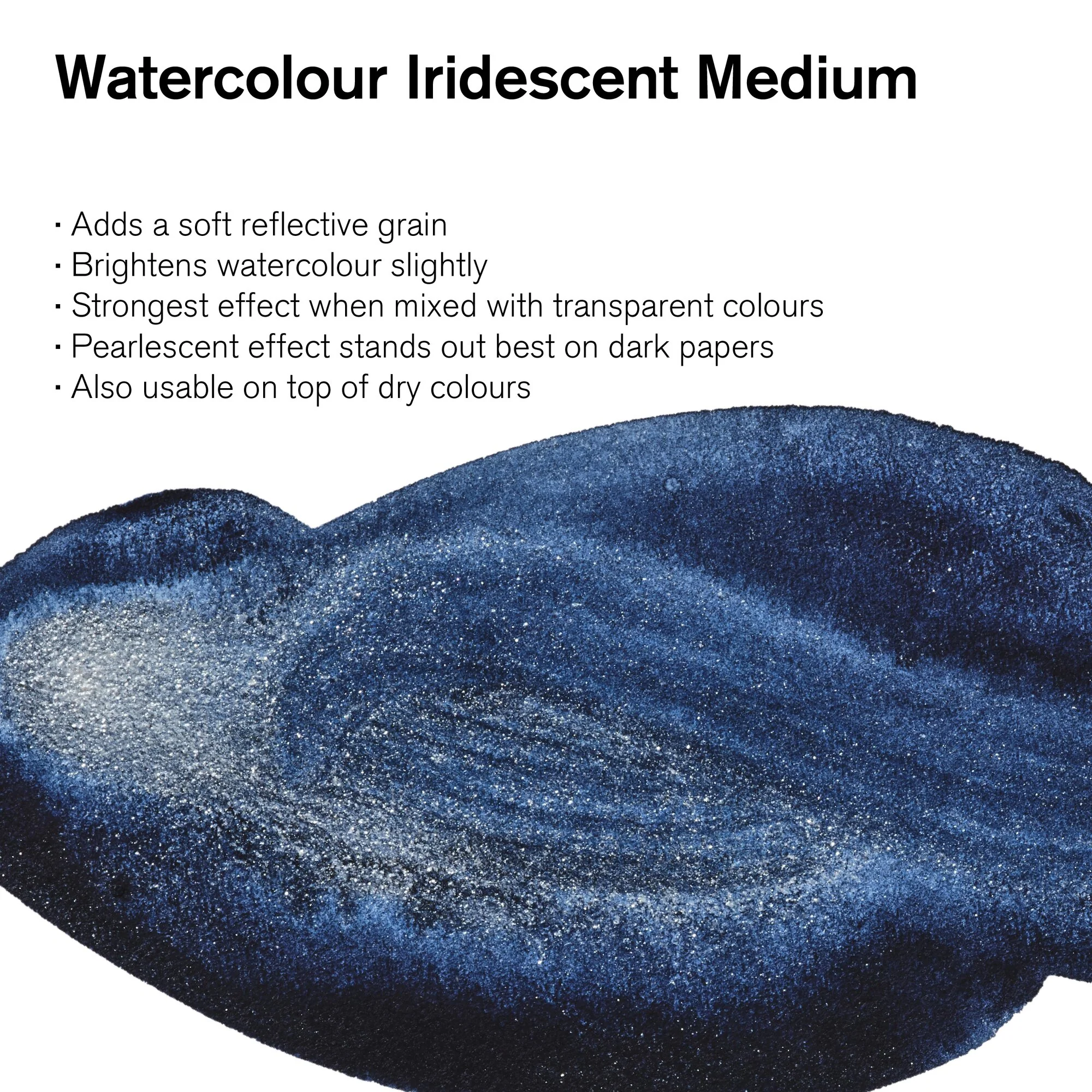 Winsor & Newton Iridescent Watercolour Medium - 75ml - Image 2