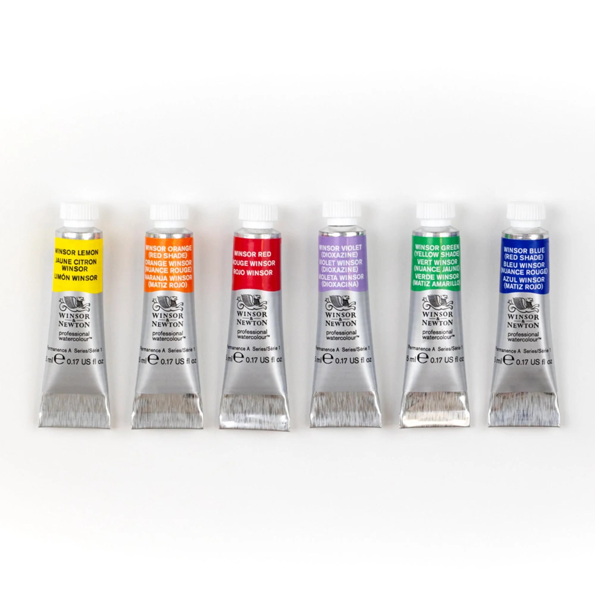 Winsor & Newton Professional Watercolour Set of 6 Winsor Colour Tubes - Image 3