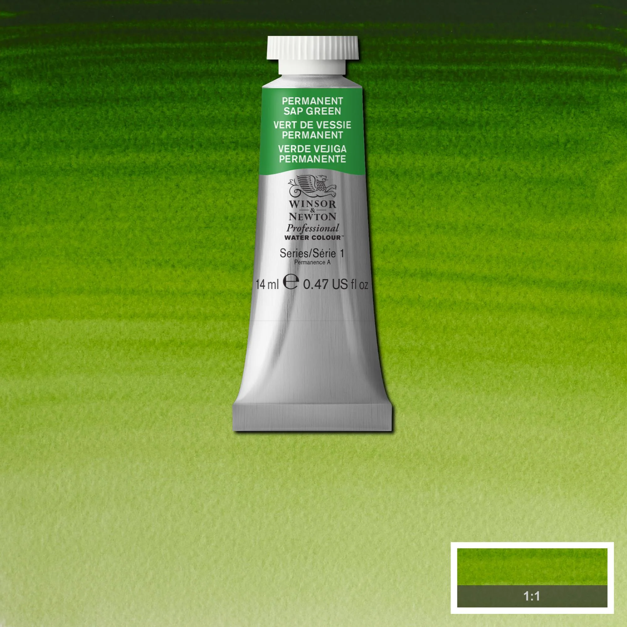 Winsor & Newton Professional Watercolours 14ml - Greens - Image 12