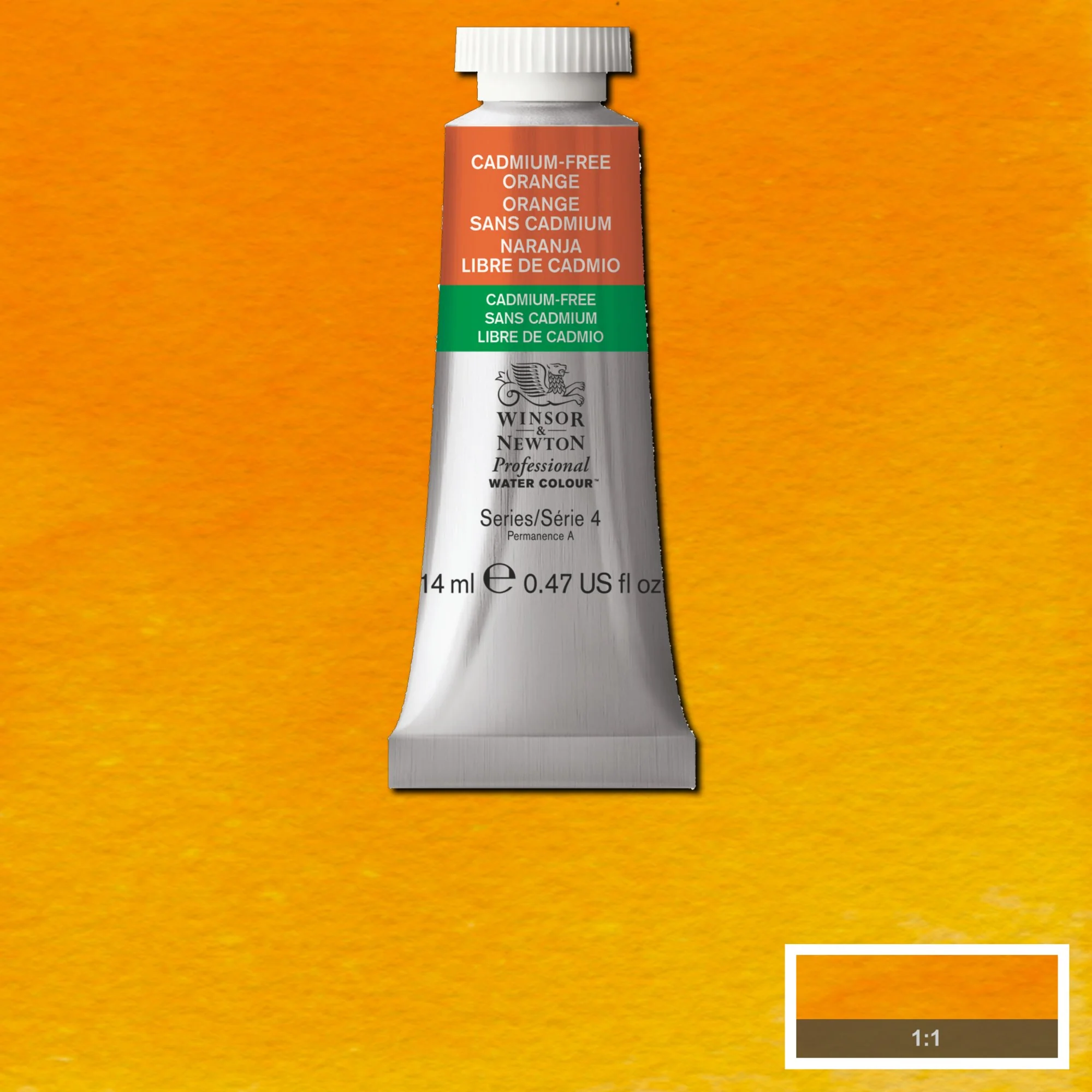 Winsor & Newton Professional Watercolours 14ml - Oranges - Image 2