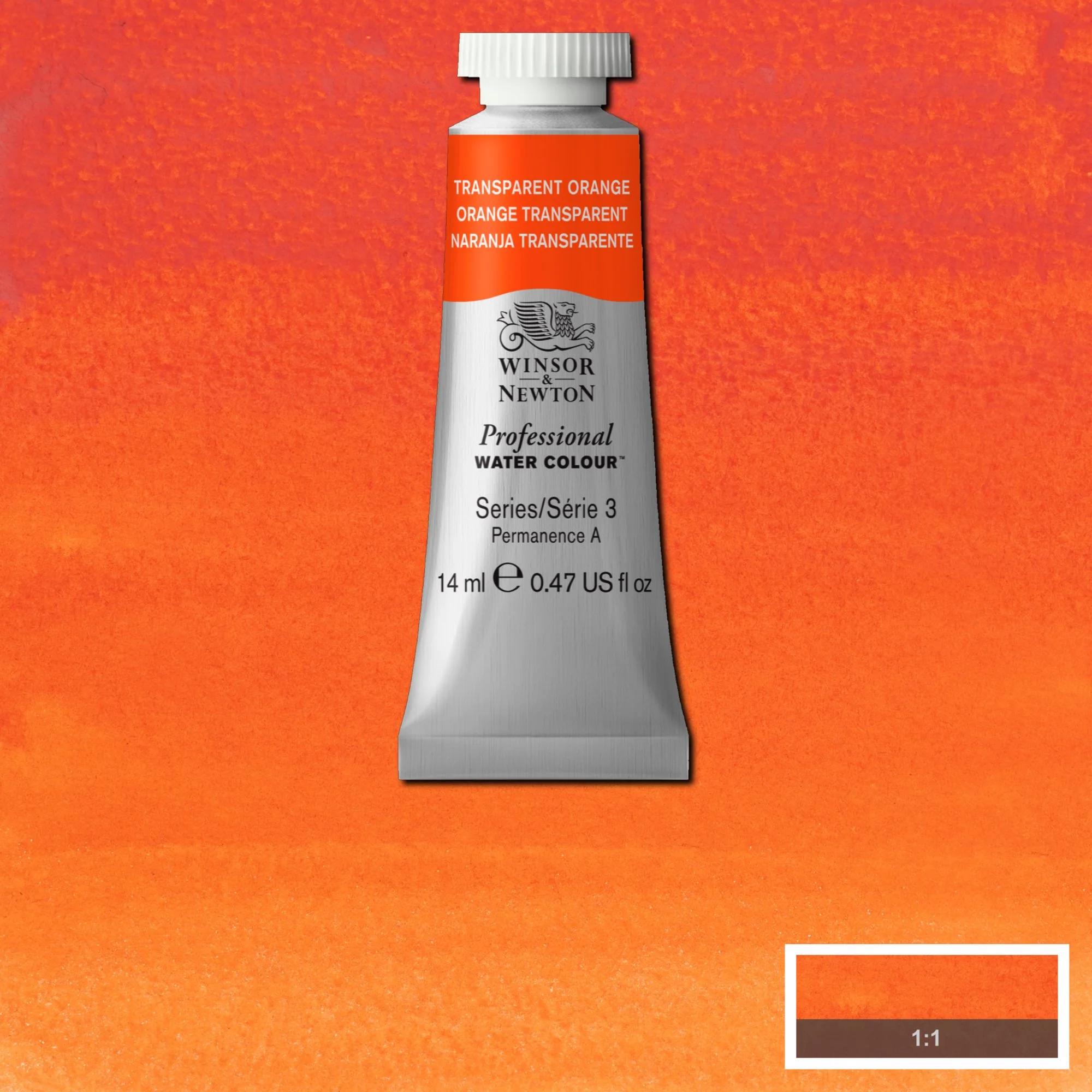 Winsor & Newton Professional Watercolours 14ml - Oranges - Image 6