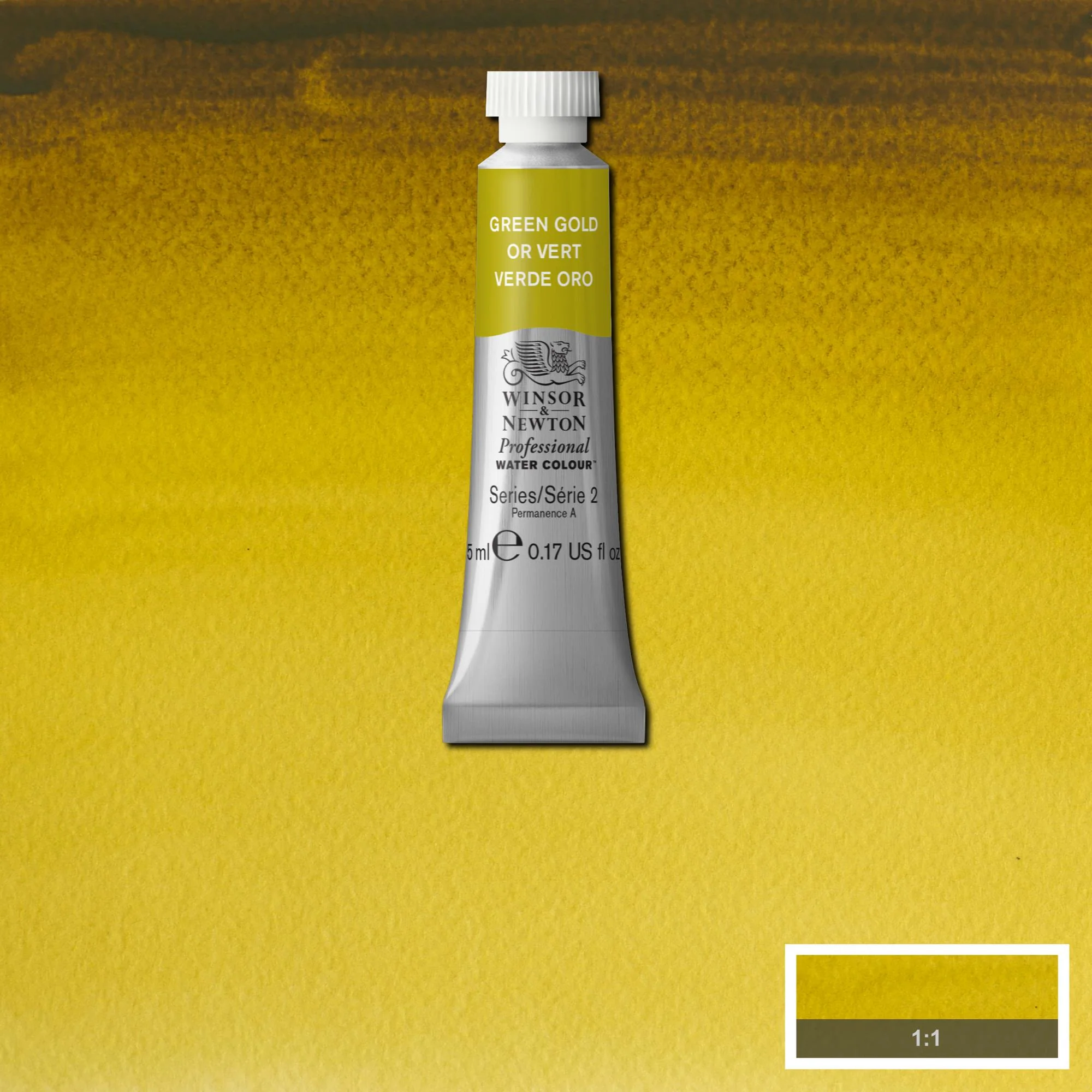 Winsor & Newton Professional Watercolours 5ml - Greens - Image 3