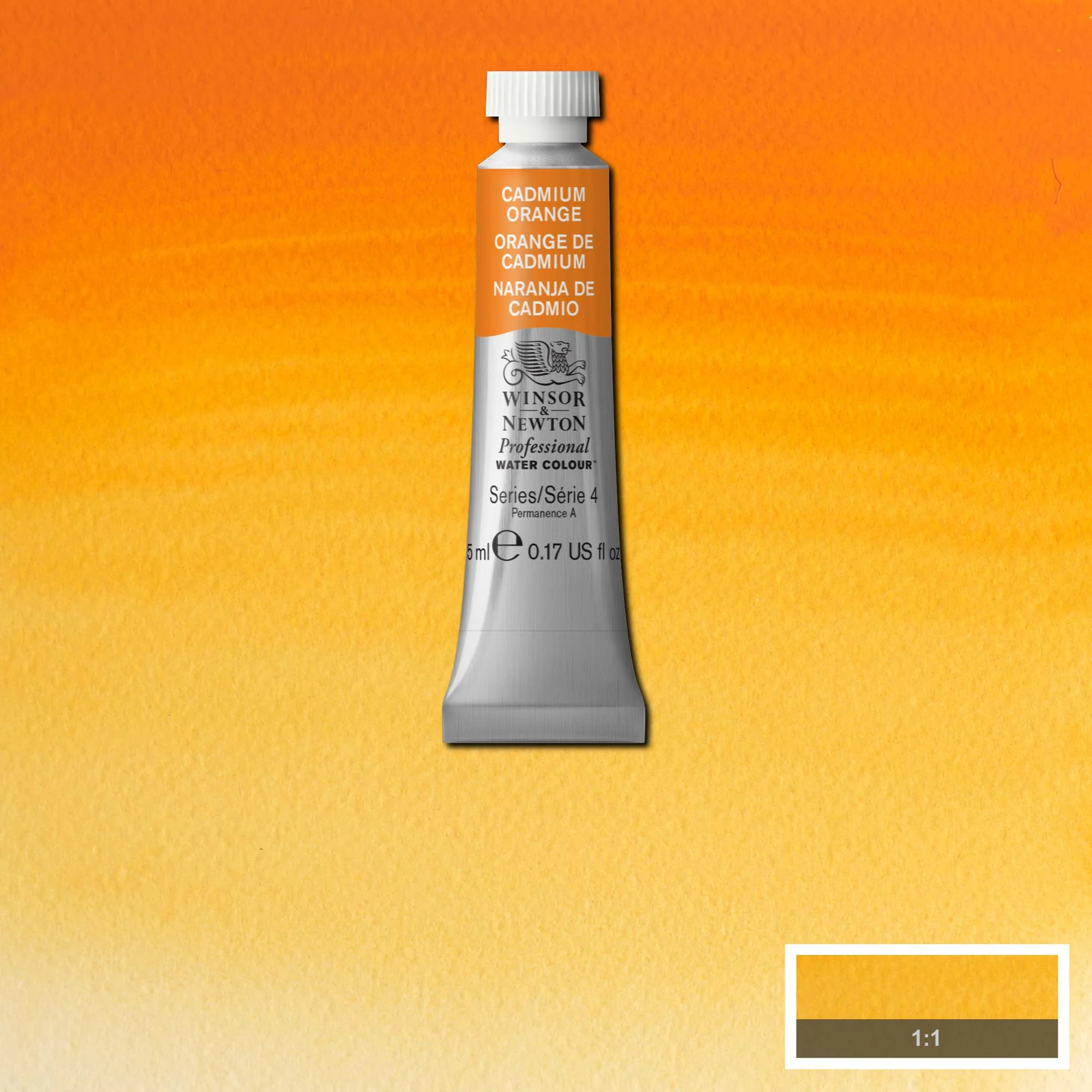 Winsor & Newton Professional Watercolours 5ml - Oranges - Image 4