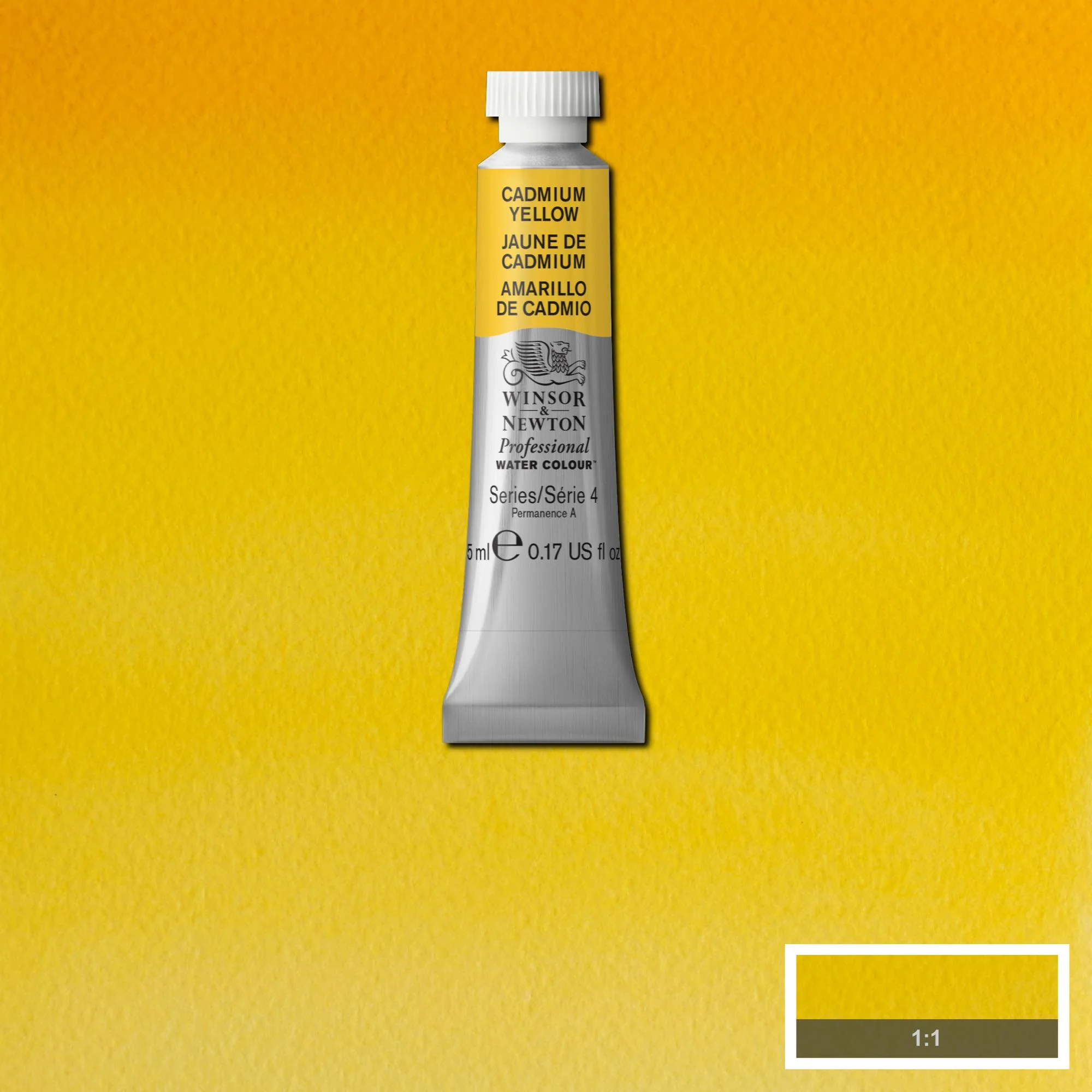 Winsor & Newton Professional Watercolours 5ml - Yellows - Image 8