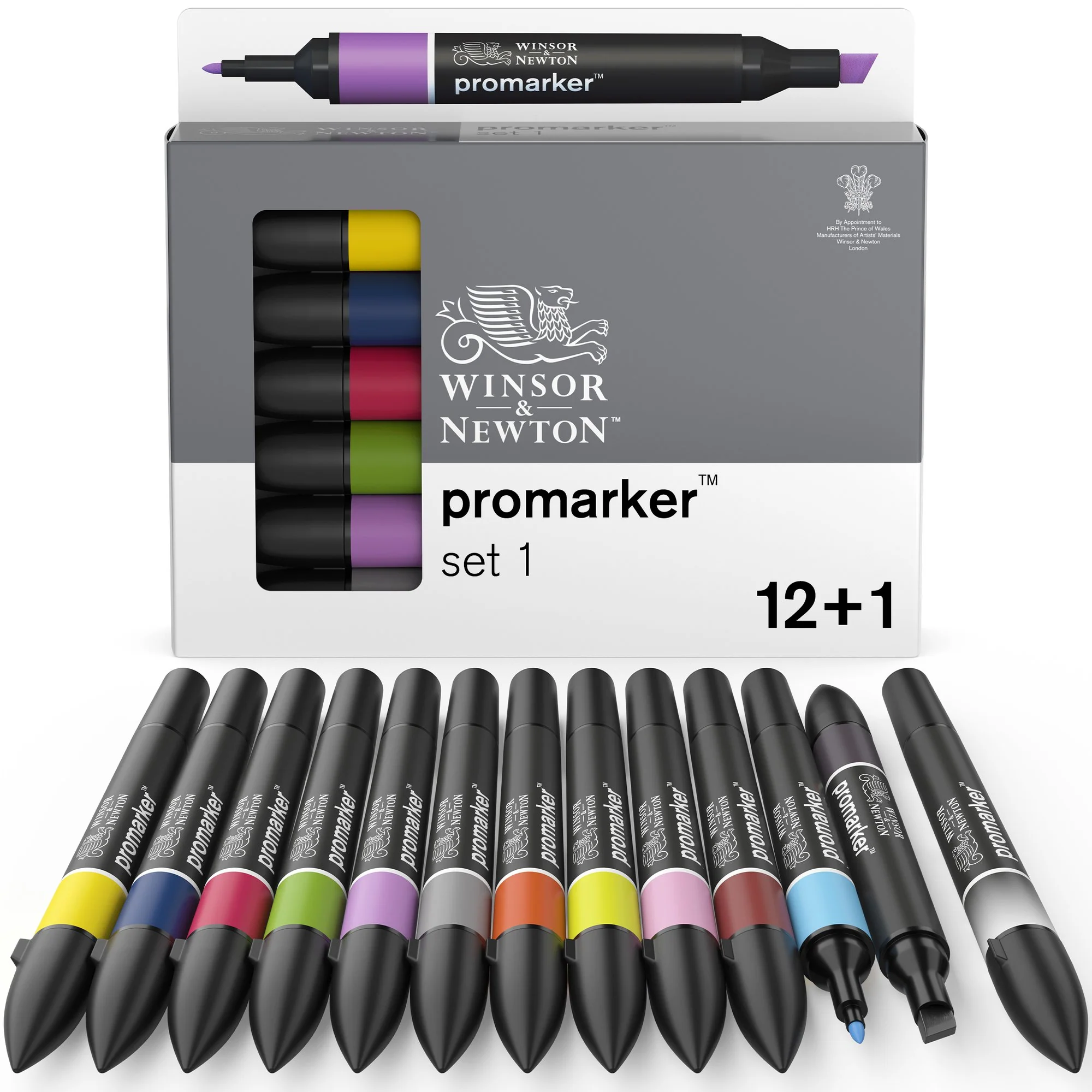 Winsor & Newton Promarker Set of 12 Set #1