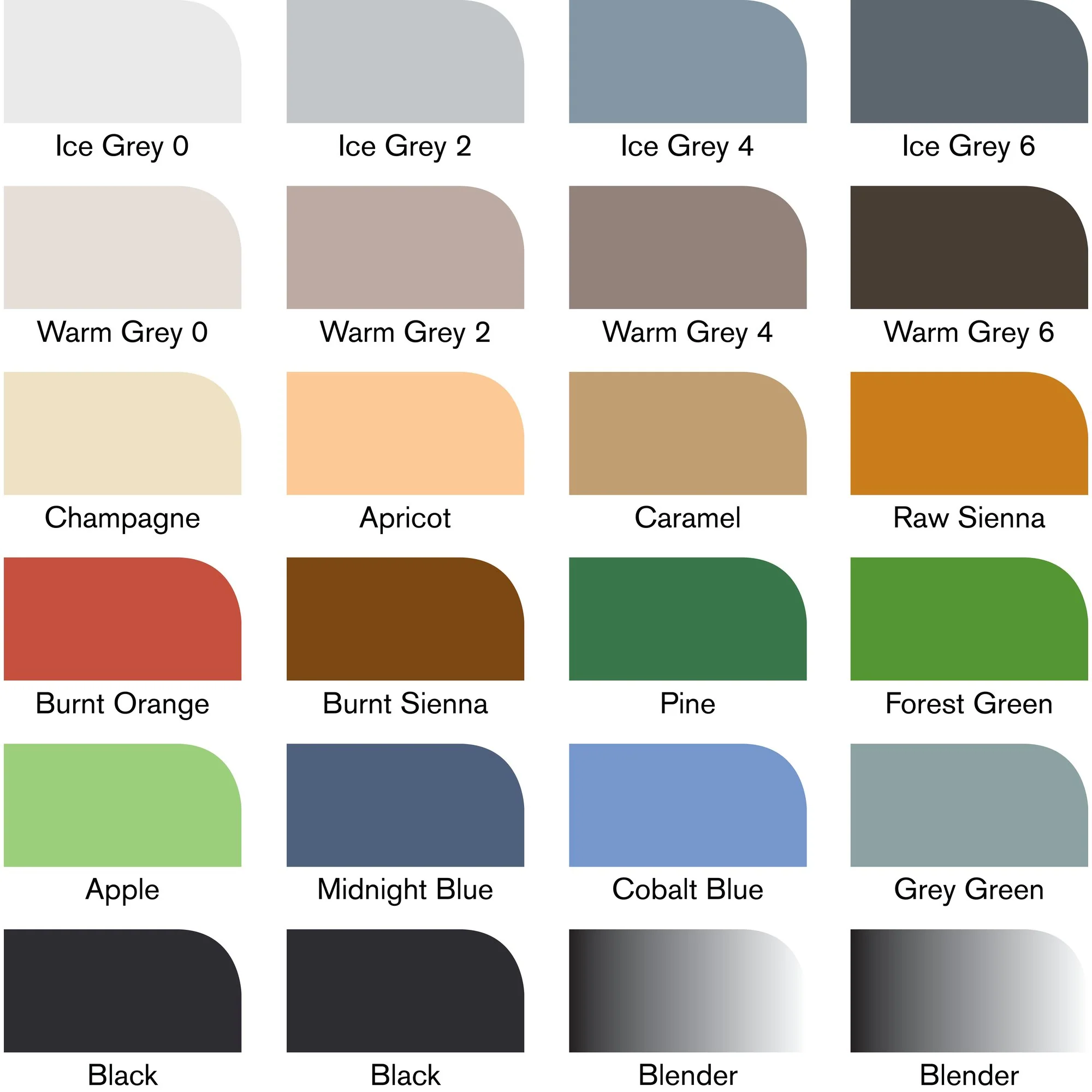 Winsor & Newton Promarker Set of 24 Architecture - Image 2