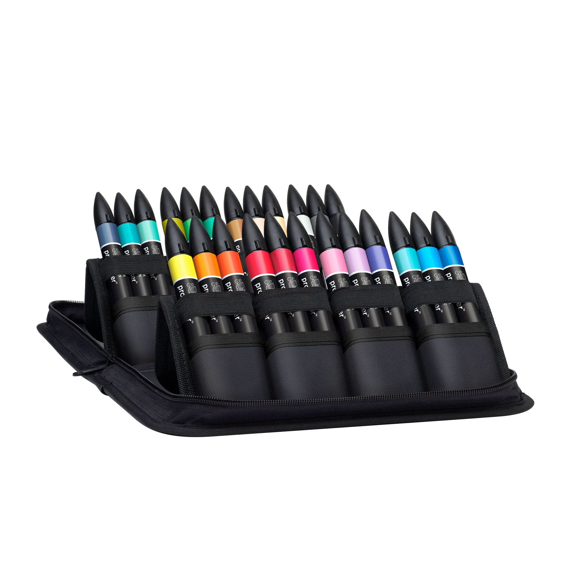 Winsor & Newton Promarker Set of 24 Art & Illustration Wallet - Image 10