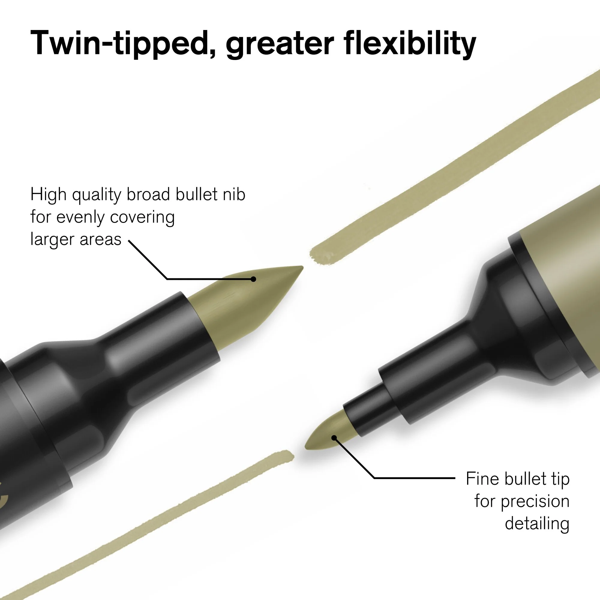 Winsor & Newton Promarker Set of 6 Metallic - Image 3