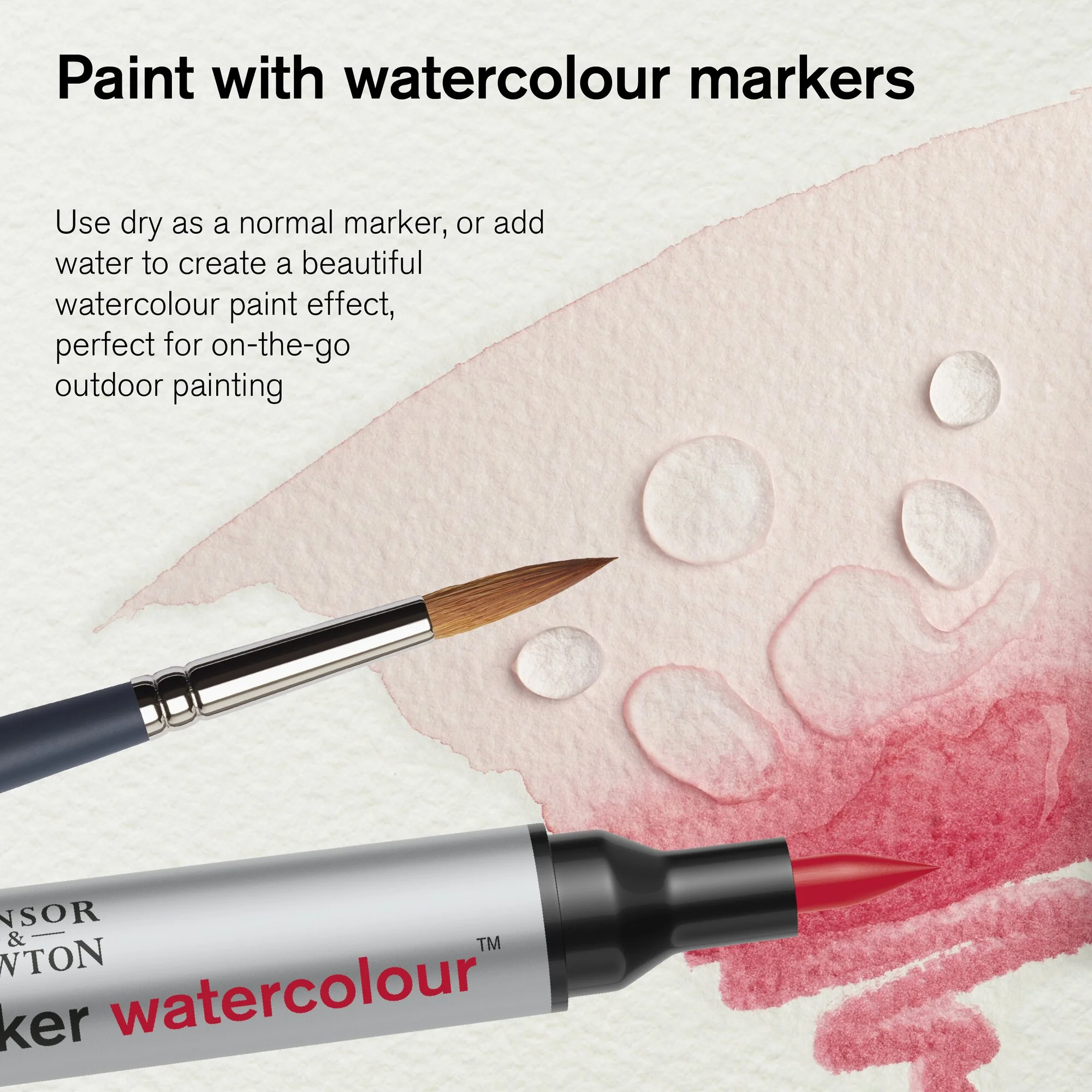 Winsor & Newton Promarker Watercolour Set of 12 Basic - Image 5