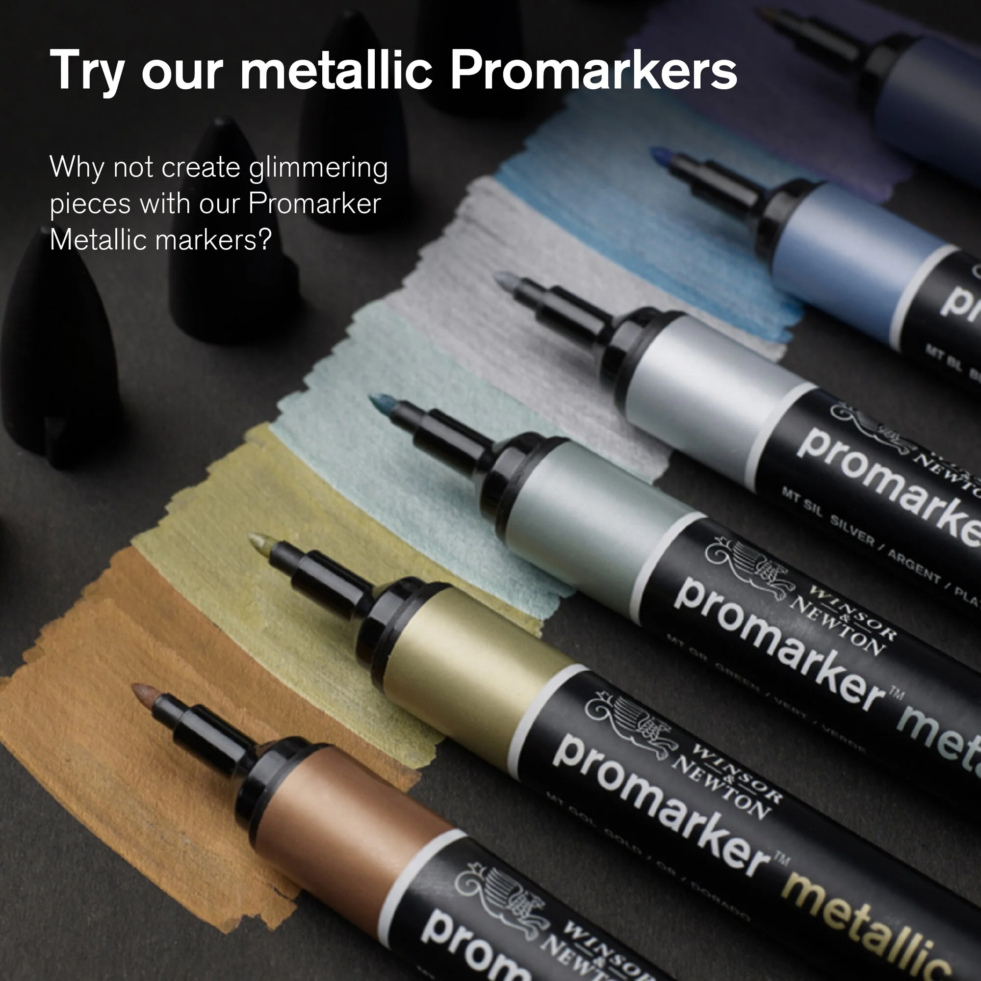 Winsor & Newton Promarker Watercolour Set of 6 Basic - Image 9