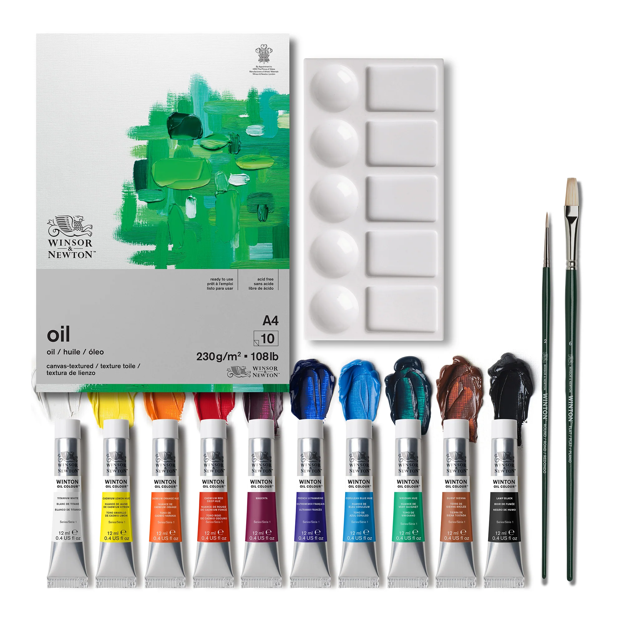 Winsor & Newton Winton Oil Colour Essential 14 Piece Set - Image 2