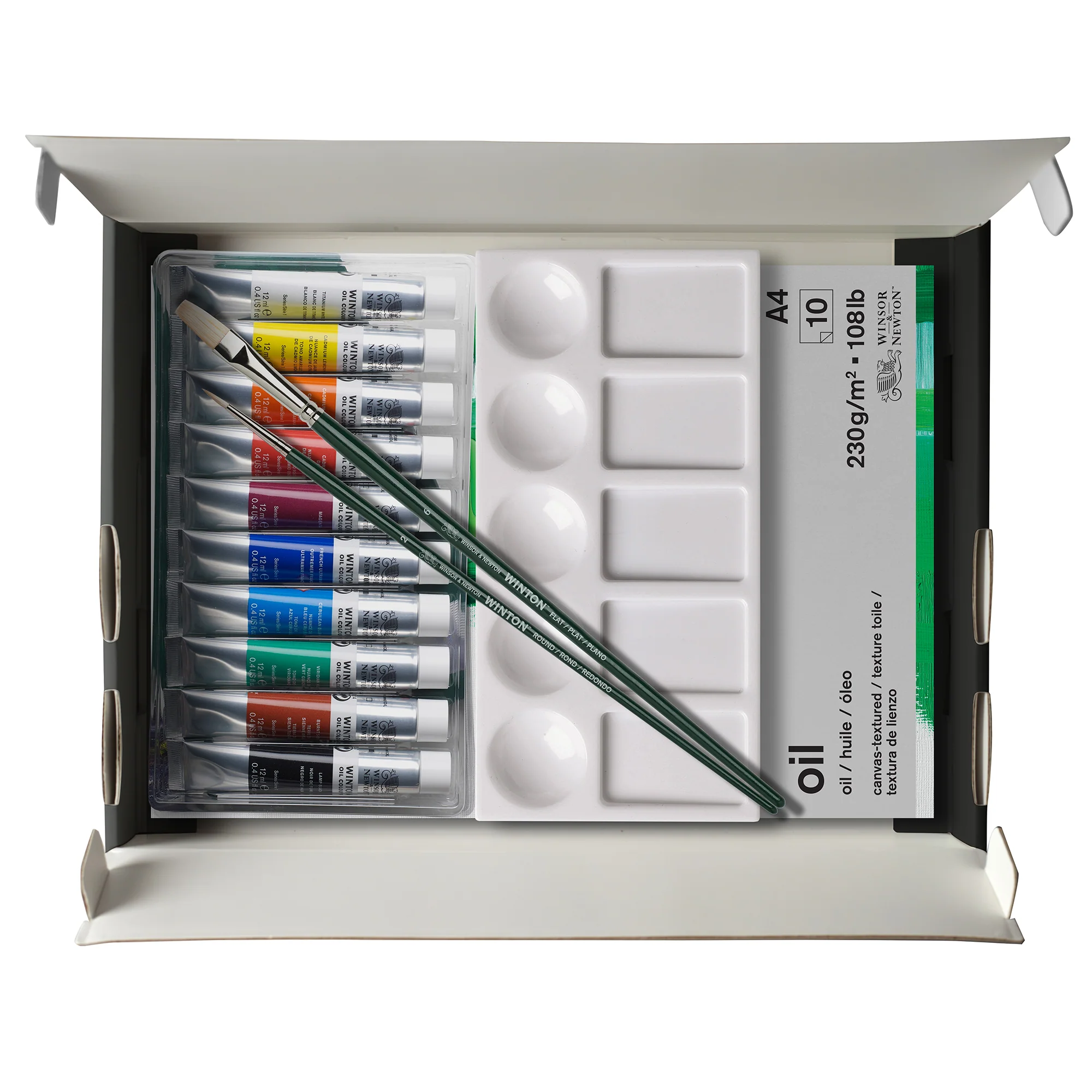 Winsor & Newton Winton Oil Colour Essential 14 Piece Set - Image 3